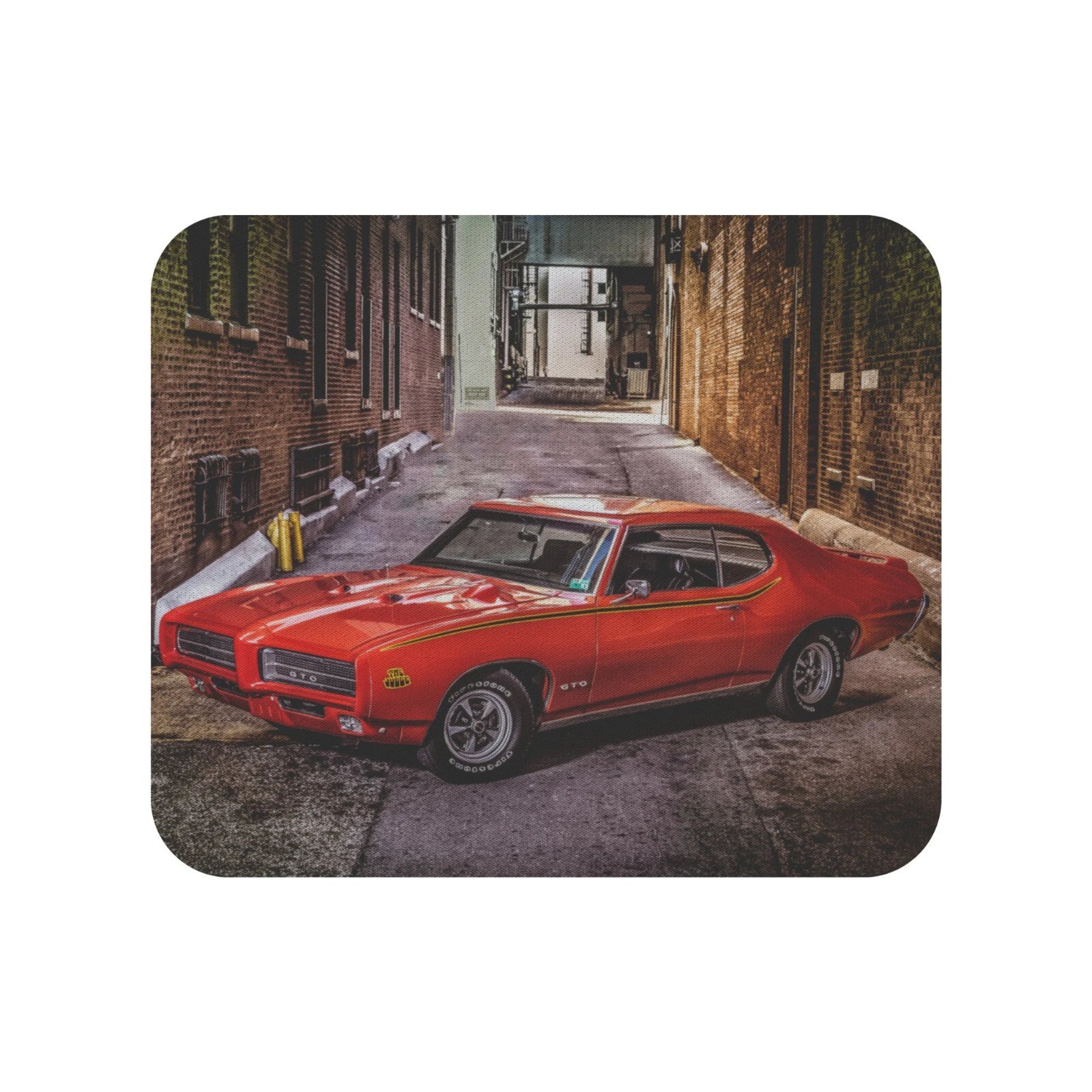 1969 Pontiac Ram Air GTO Judge Muscle Car Mouse Pad Gift