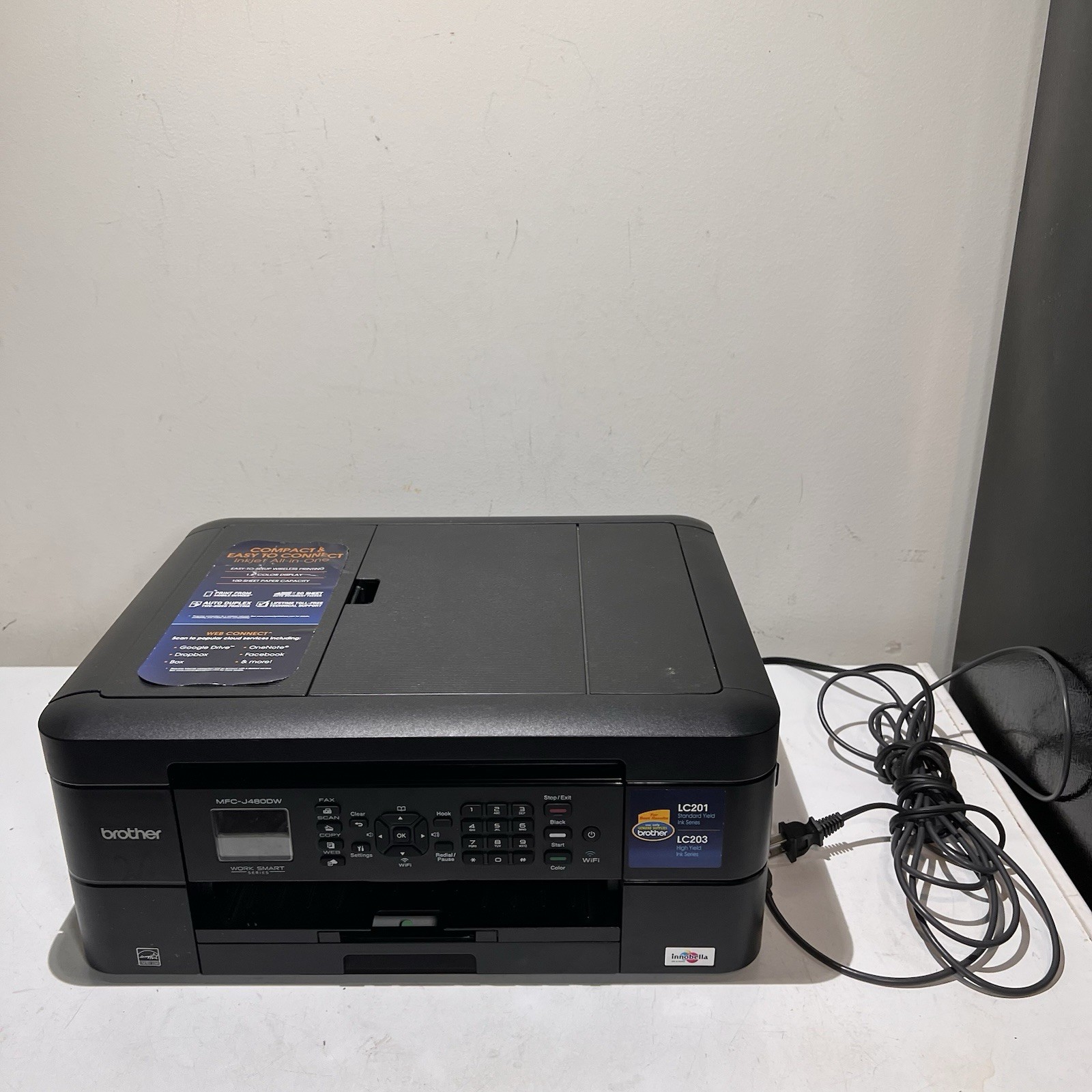 Brother MFC-J480DW Color Inkjet All-in-One Printer. Need Inks