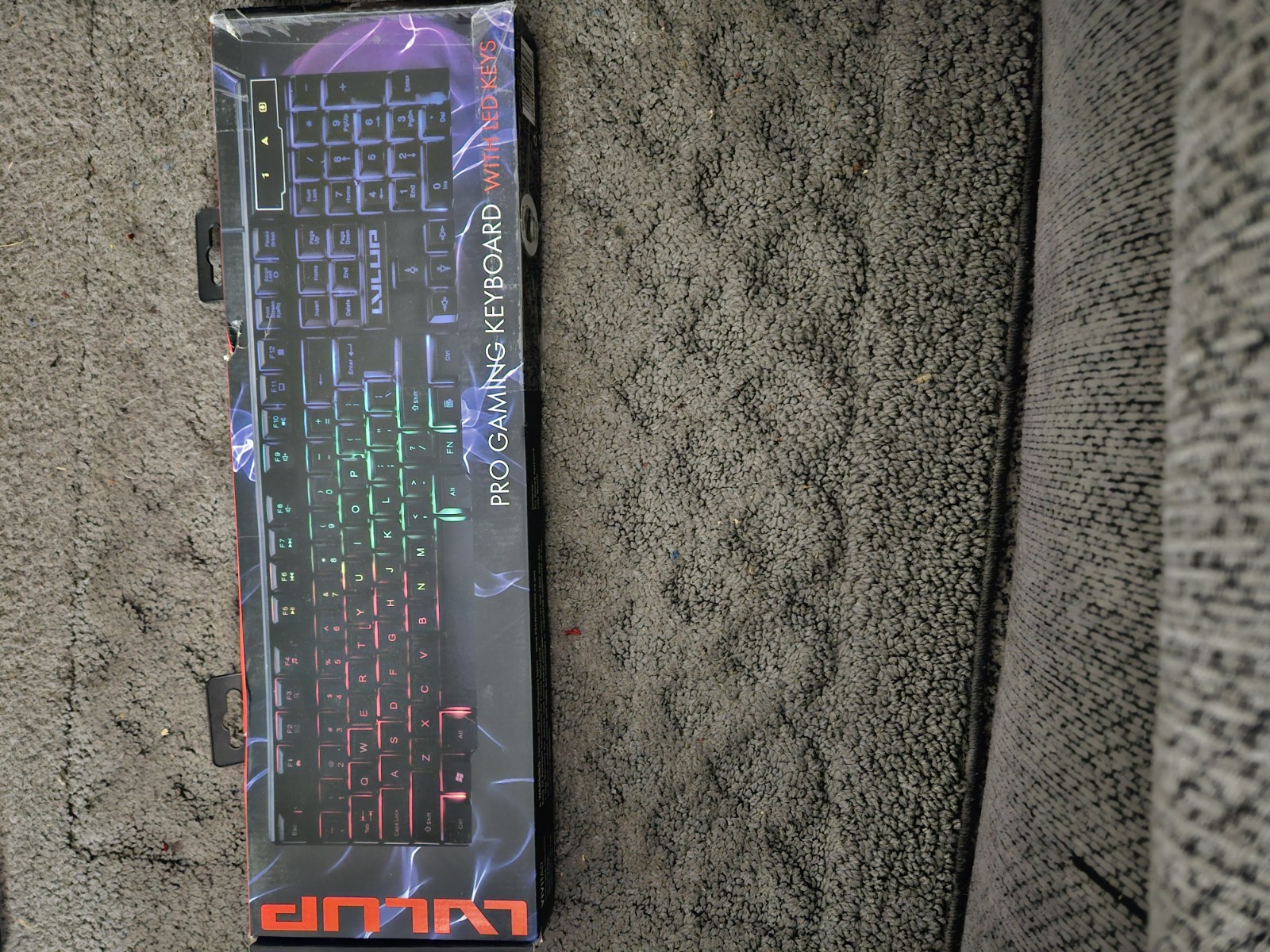 Vivitar Lulup Gaming Keyboard With LED Keys