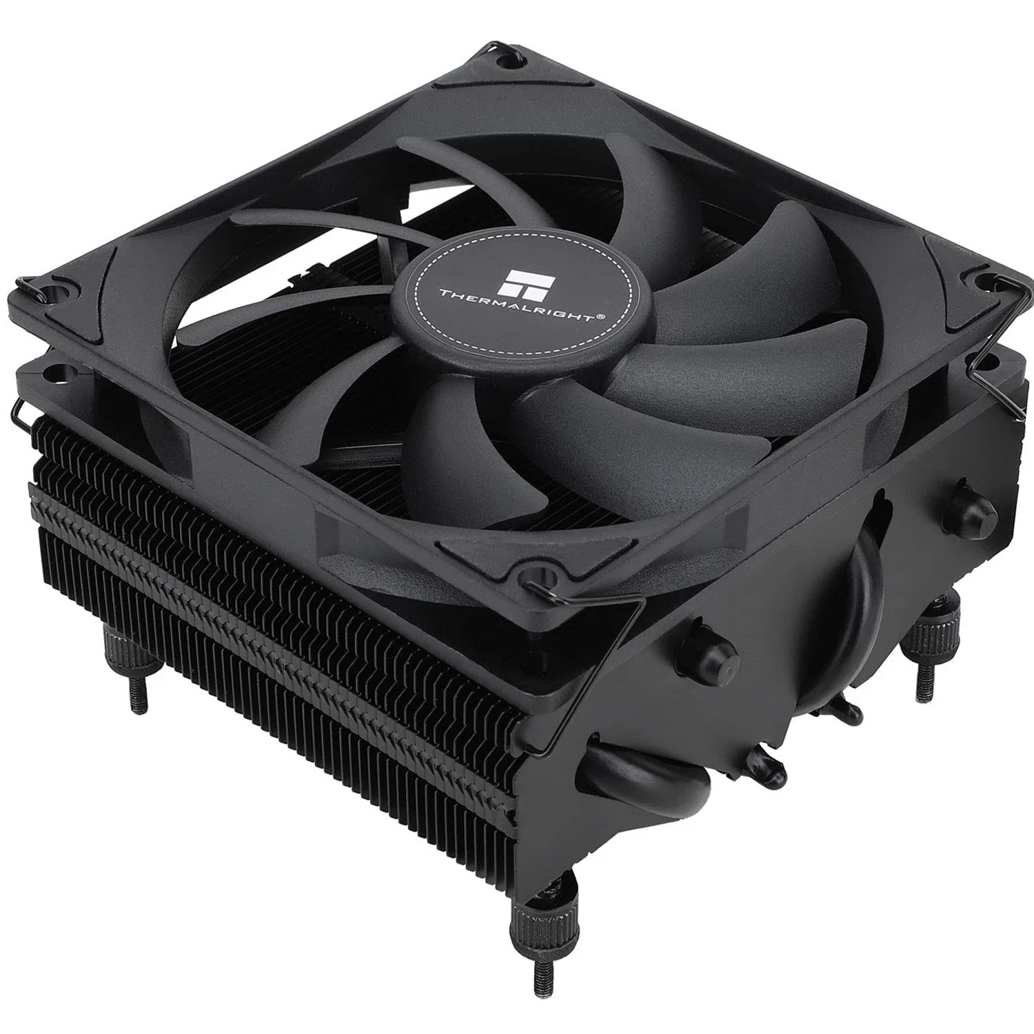 Thermalright AXP90-X53 Black Low Profile CPU Air Cooler, 53mm Height, with