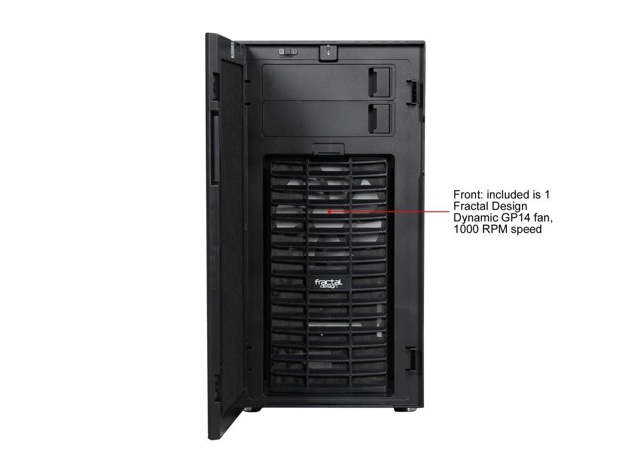 Design Define R5 Black Silent ATX Midtower Computer Case Fractal