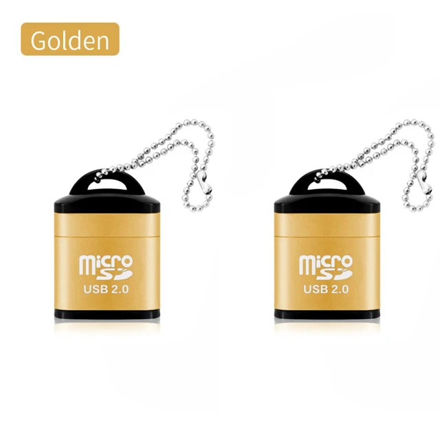 1/2PCS USB Micro SD/TF Card Reader USB 2.0 Mini Mobile Phone Memory Card Reader 