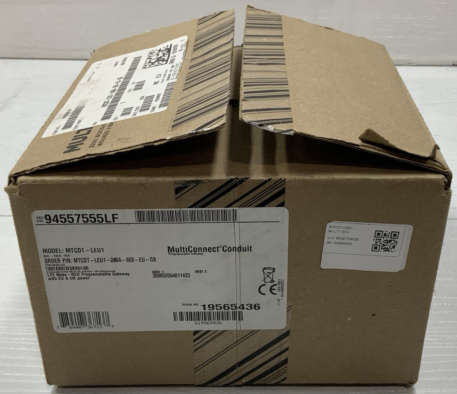 MultiTech CONDUIT MTCDT-LEU1 Gateway Module Multi-Tech Systems Inc. Open Box