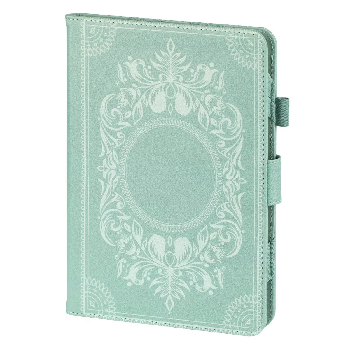 Gems Universal 6"-8" E-Reader Folio Case - Green: Abstract Polyurethane Cover