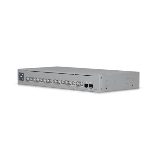 UBIQUITI - PRO MAX 16-PORT 2.5G/1G MANAGED NETWORK SWITCH USW-PRO-MAX-16 - GRAY