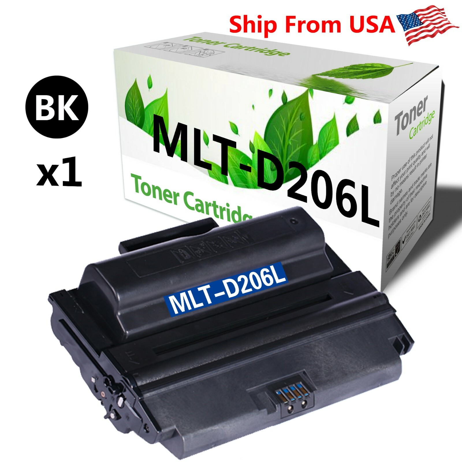 1-Pack MLT-D206L Toner Cartridge MLTD206L D206L for SCX-5935FN Printer