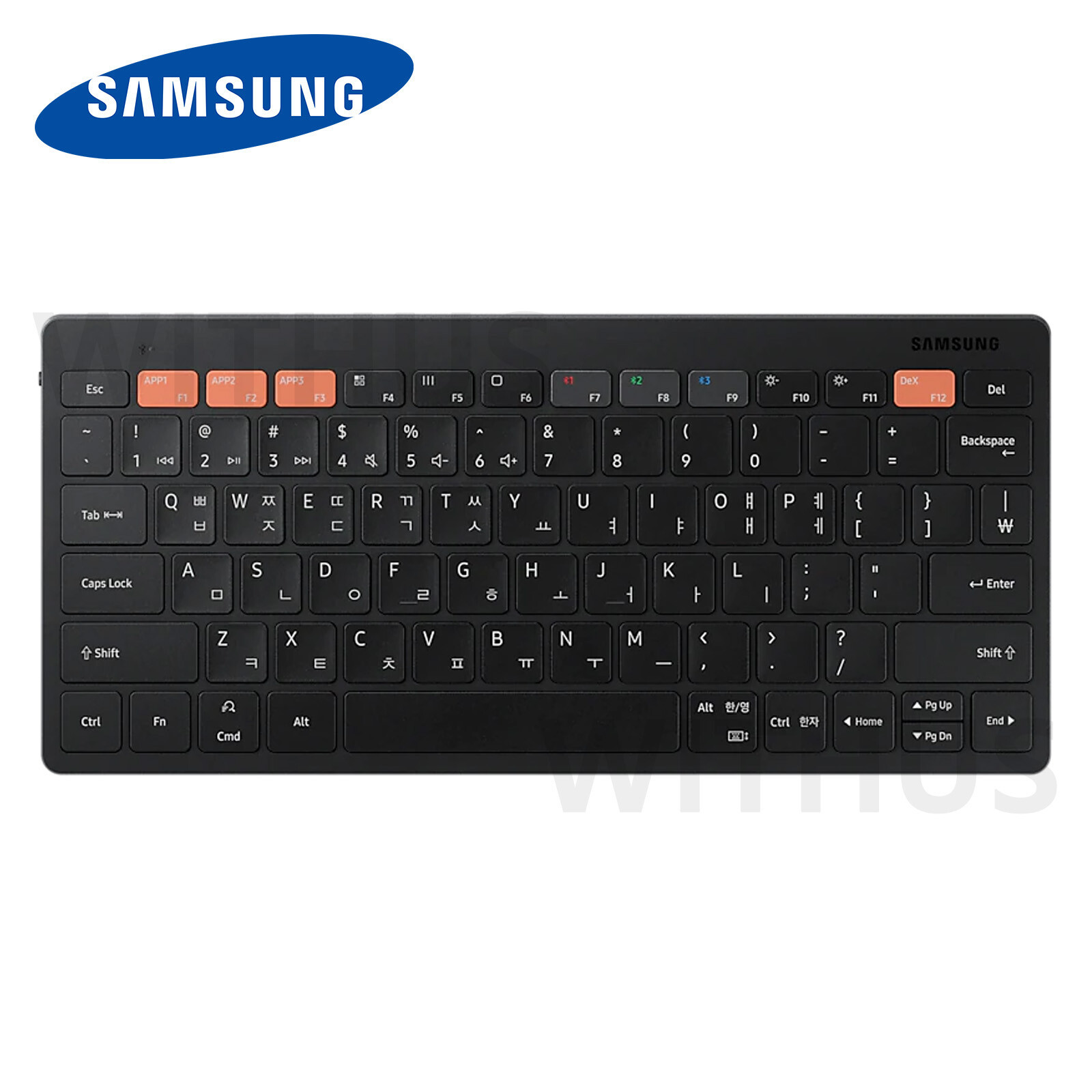 SAMSUNG Smart Bluetooth Wireless Keyboard Trio 500 Multi Pairing EJ-B3400_