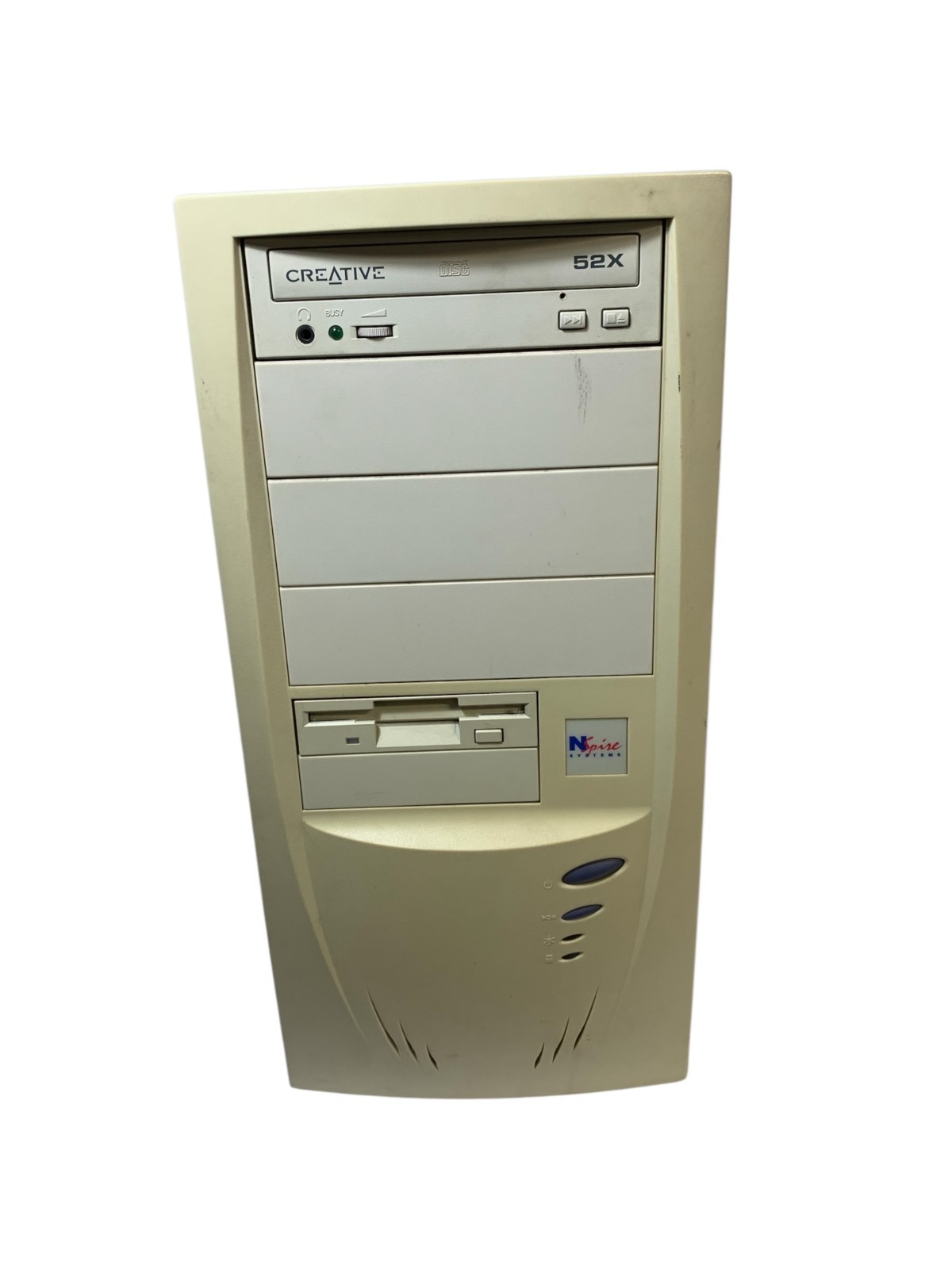 Vintage Nspire Desktop PC - AMD Athlon Thunderbird - 256MB RAM - 3D Force GPU