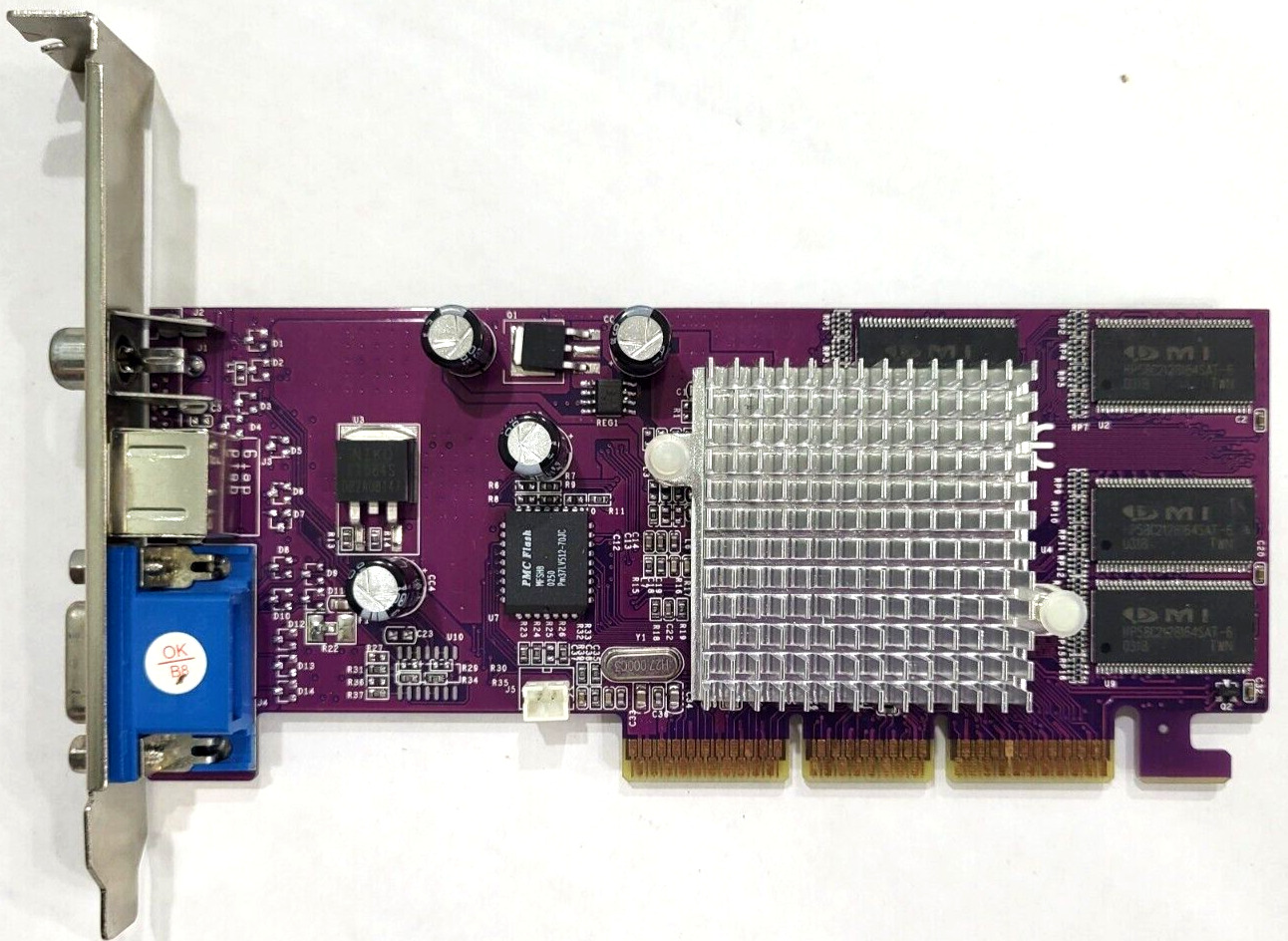 Palit NVIDIA GeForce4 MX440 8X 64MB 32-Bit DDR TV Out AGP Video Graphics Card