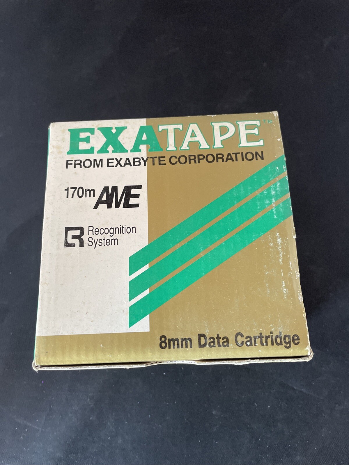 EXA Tape 170m AME 8mm Data Cartridge Box of Five Recognition System - New