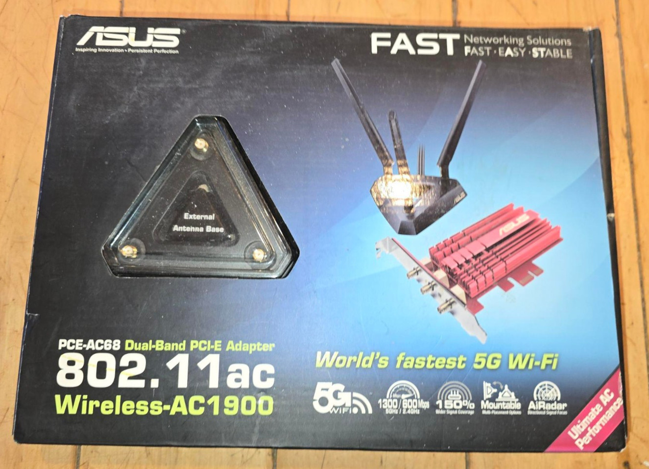 ASUS PCE-AC68 Dual-Band PCI-E Adapter