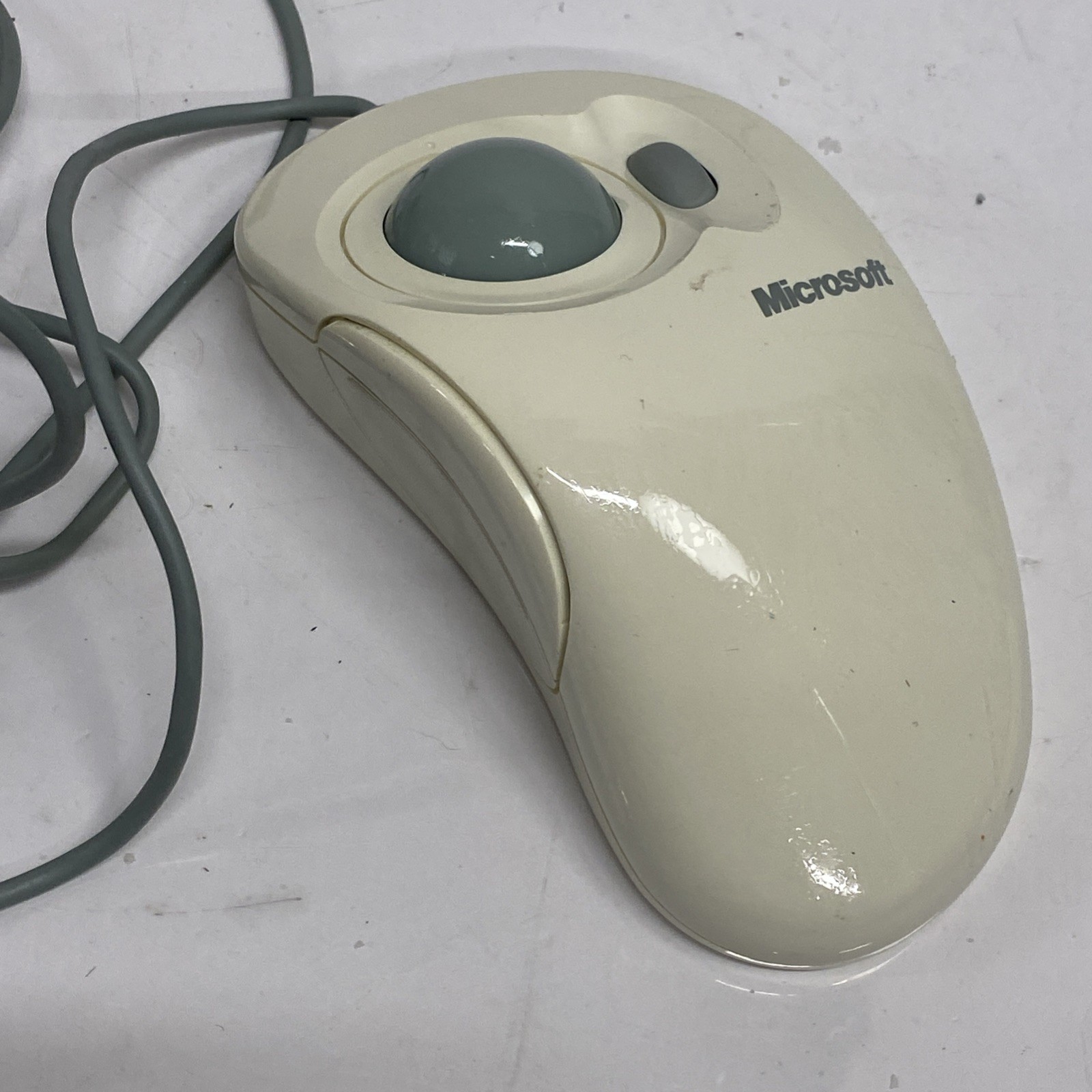 Official Microsoft Intellimouse Trackball Mouse ~ Works Great ~ Fast Shipping