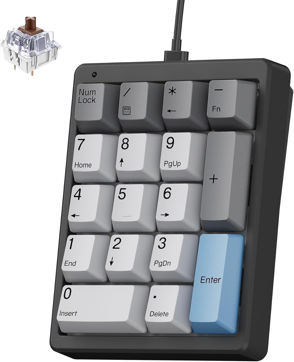 KN17 Mechanical Numpad for Excel Financial Data Entry
