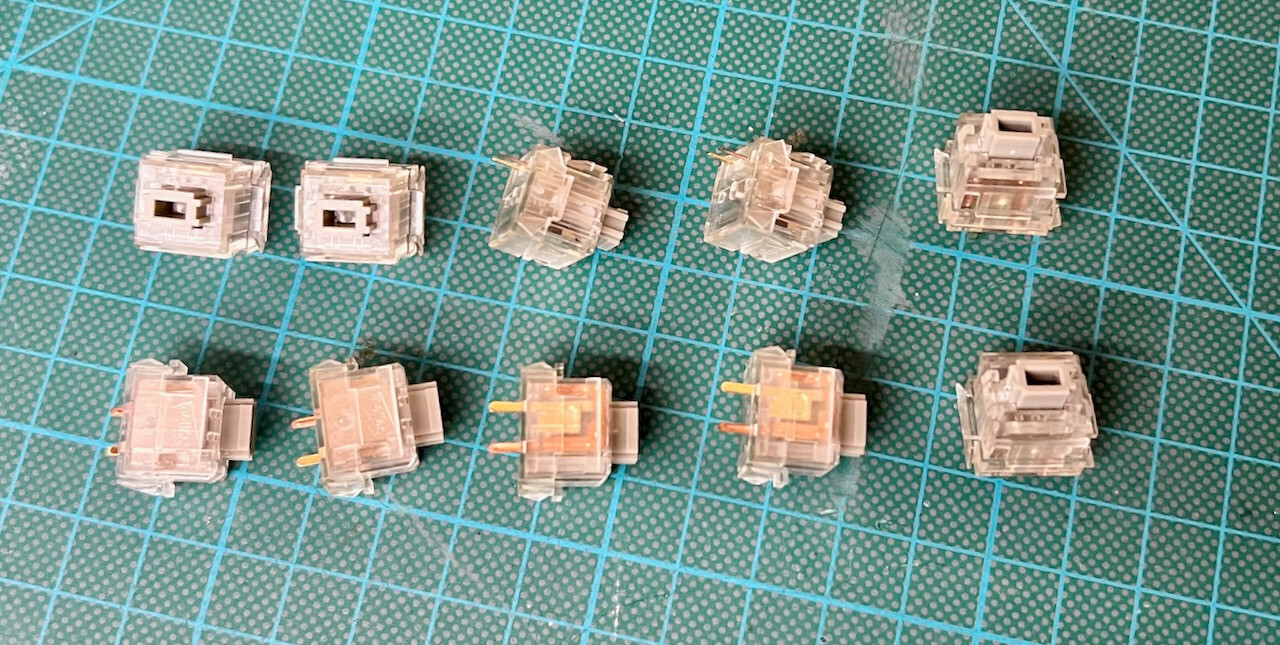 NEW Matias TACTILE Replacement Switch, Keyboardio model-01 switches (sets of 10)