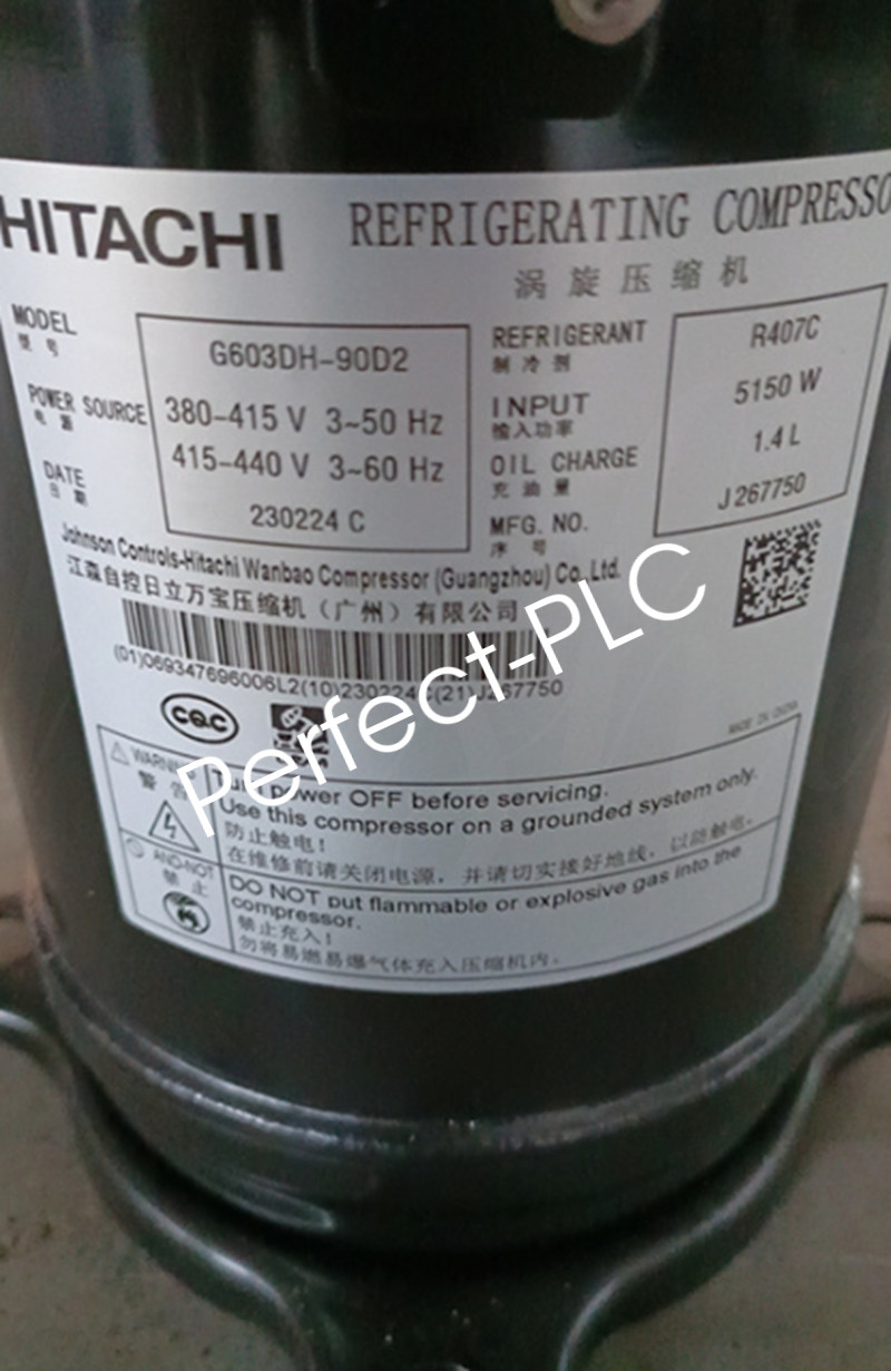 1PC G603DH-90D2-X10 Air Conditioning Inverter Commercial Scroll Compressor