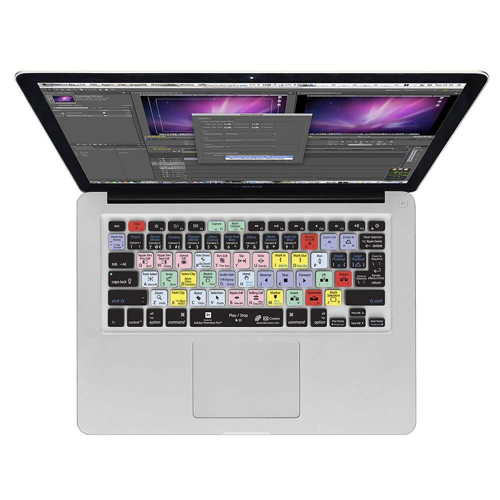 KB Covers Premiere Pro Keyboard Cover for MacBook/Air 13/Pro 2008+/Retina