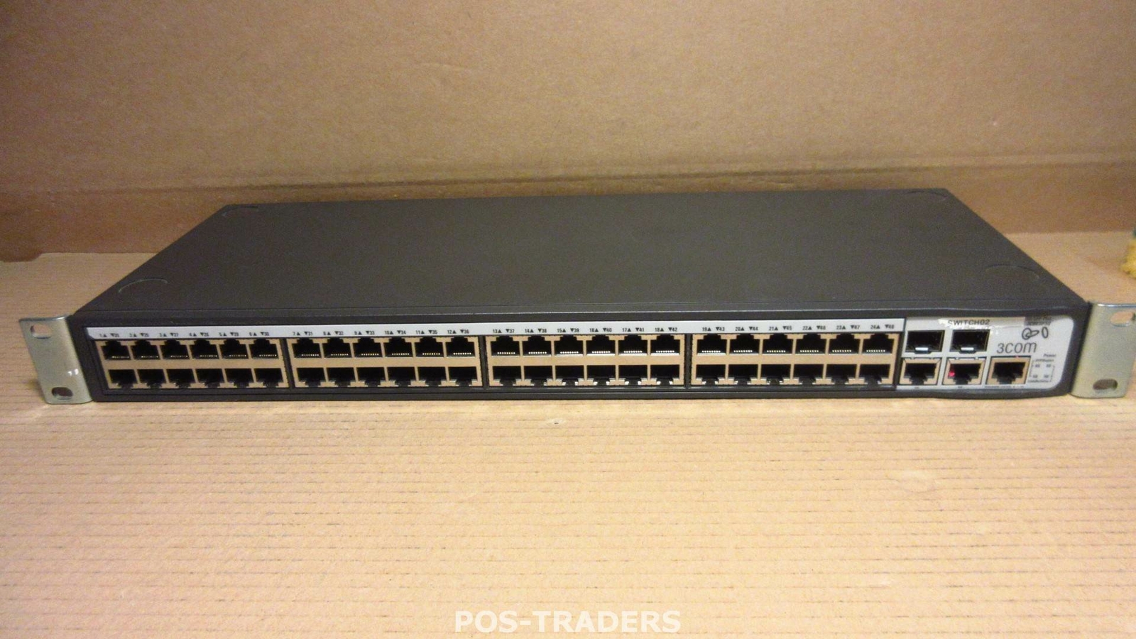 3Com 3CBLSF50 Baseline Switch 2250-SFP Plus 48x 10/100 + 2xGbE (SFP/RJ-45)