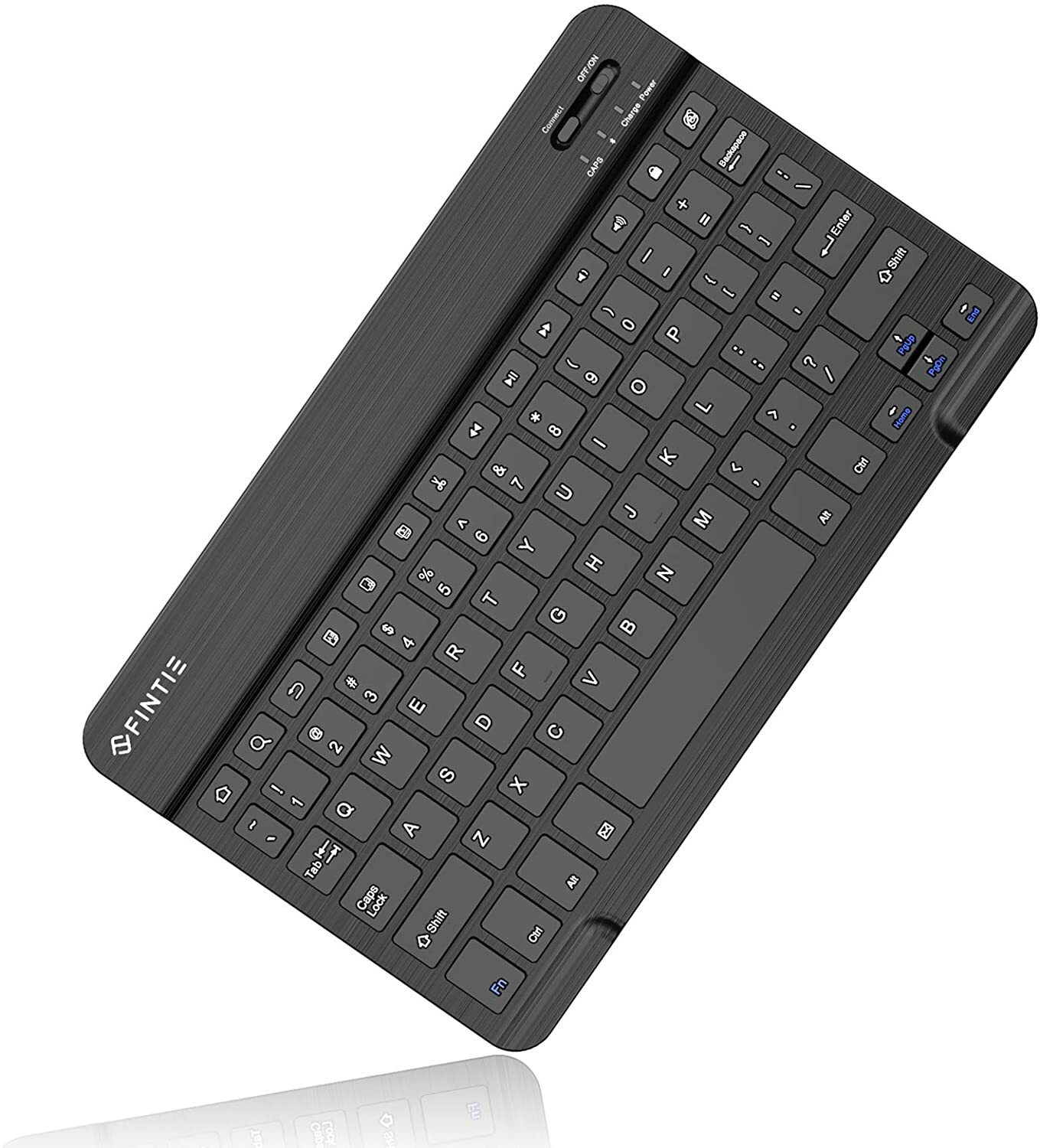10 Inch Ultrathin (4mm) Wireless Bluetooth Keyboard for iPad Samsung Tablet