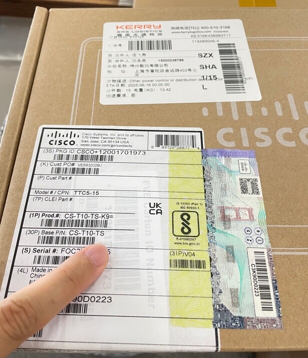 Cisco CS-T10-TS-K9 Webex Room Navigator TTC5-15 with footstand TTC5-15-