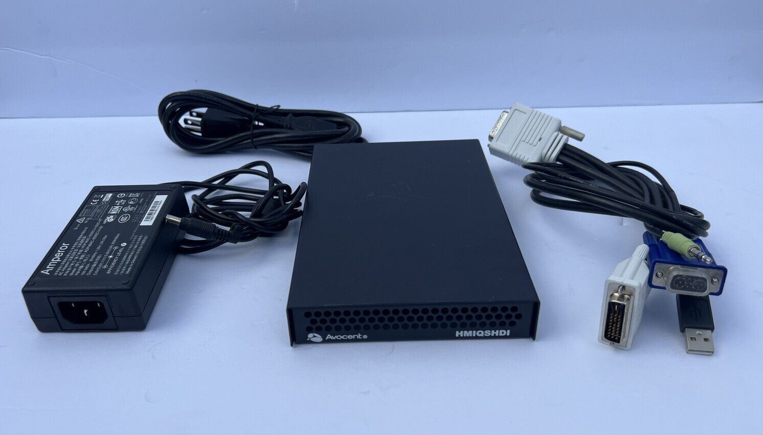 Avocent HMX HMIQSHDI KVM OVER IP  SINGLE VGA, DVI-D, USB, Audio - 500-183-503