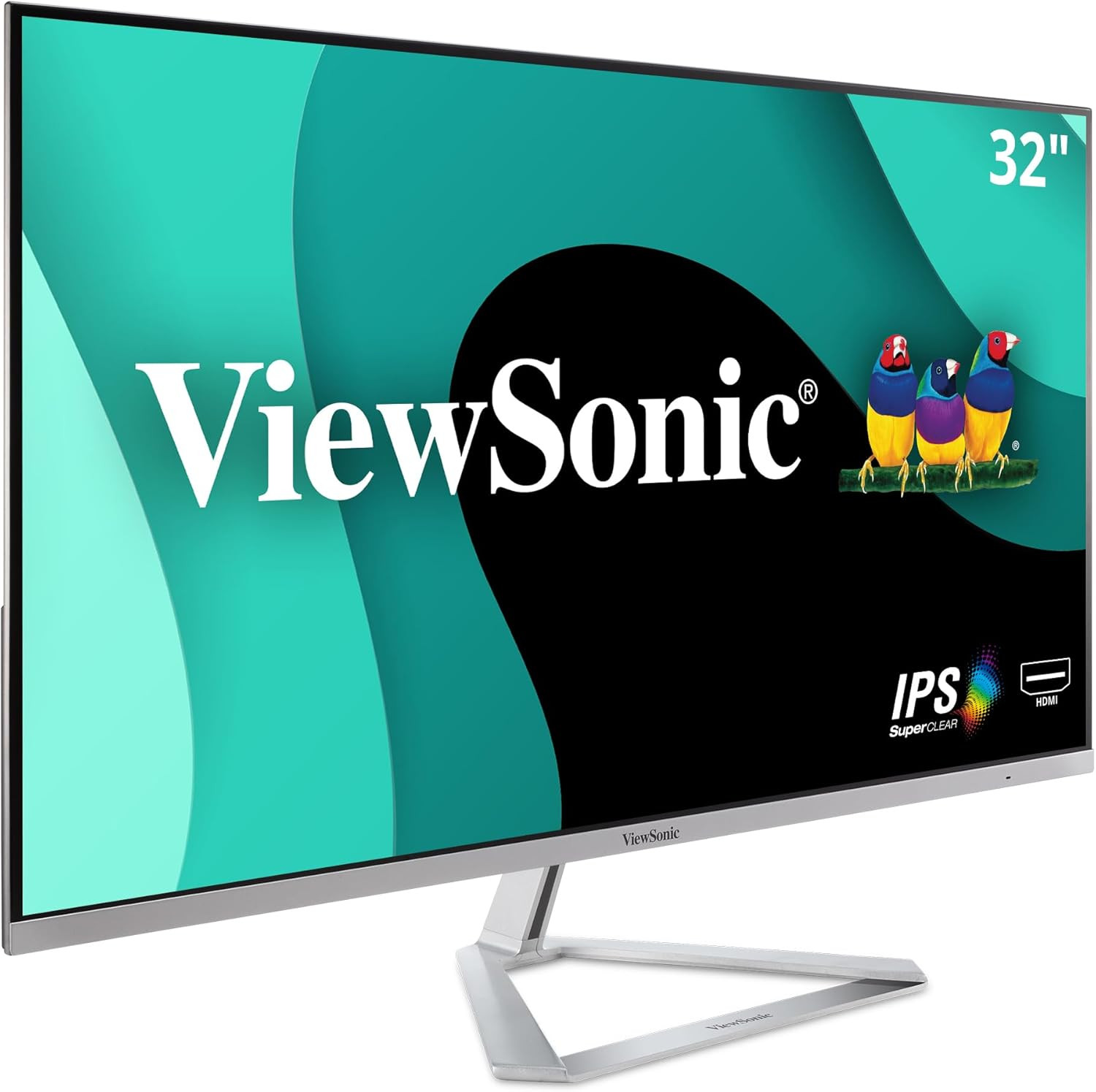 VX3276-MHD 32 Inch 1080P Widescreen IPS Monitor, HDMI, PC Display | Ultra-Thin B