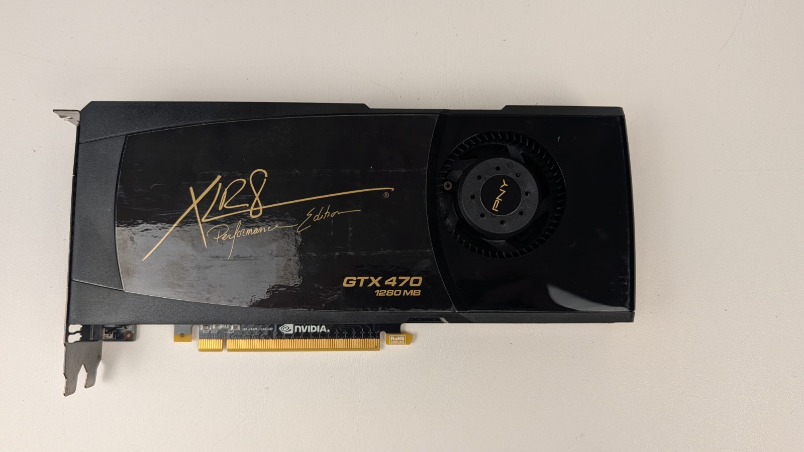 PNY XLR8 GeForce GTX 470 1280MB GDDR5 2x DVI 1x mini HDMI Video Card