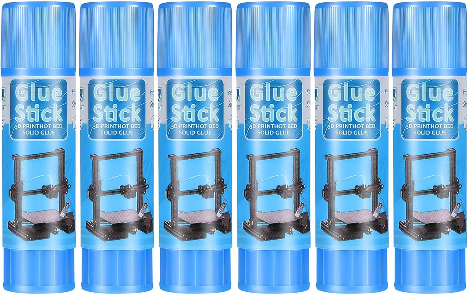 6 3D Printer Glue Sticks for Hot Bed PVP 3D Printer Adhesive Solid Glue