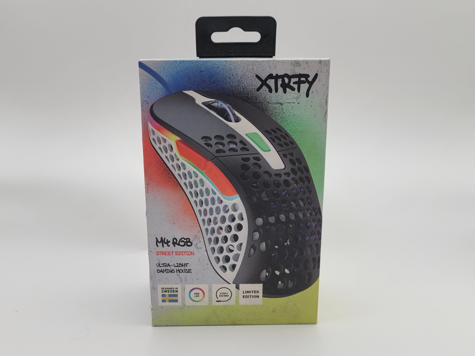 XTRFY M4 RGB Street Edition Ultralight Gaming Mouse Wired PC RGB Mouse