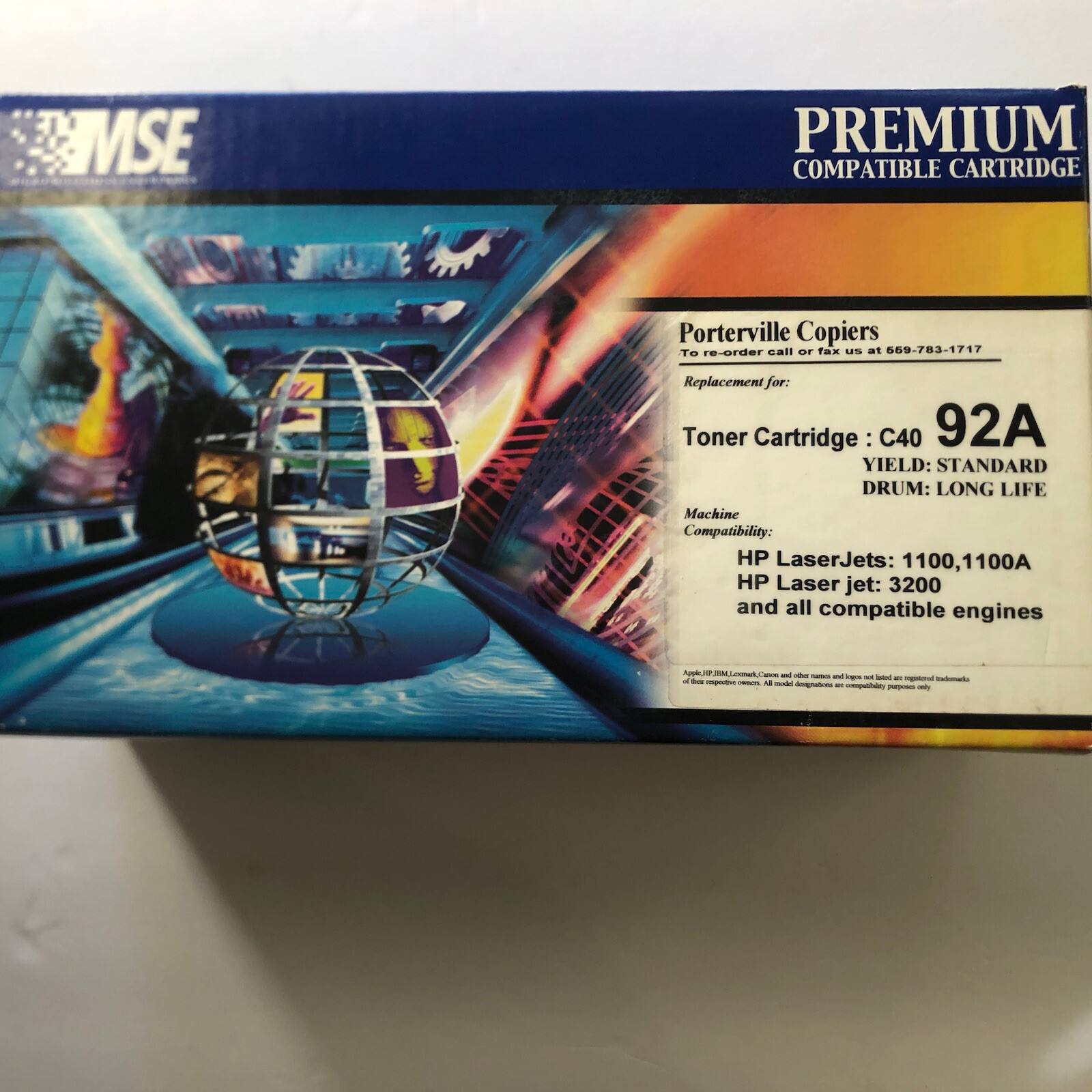 MSE Brand Toner Cartridge Replacement for HP 92A C4092A Black
