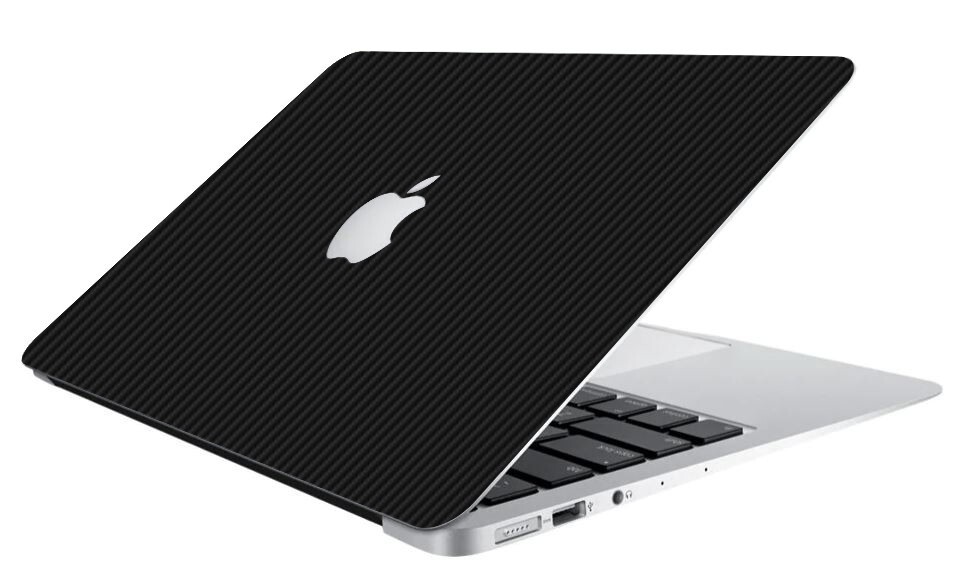 3D CARBON FIBER Vinyl Lid Skin Cover Decal fit Apple MacBook Pro 13 A1502 A1425