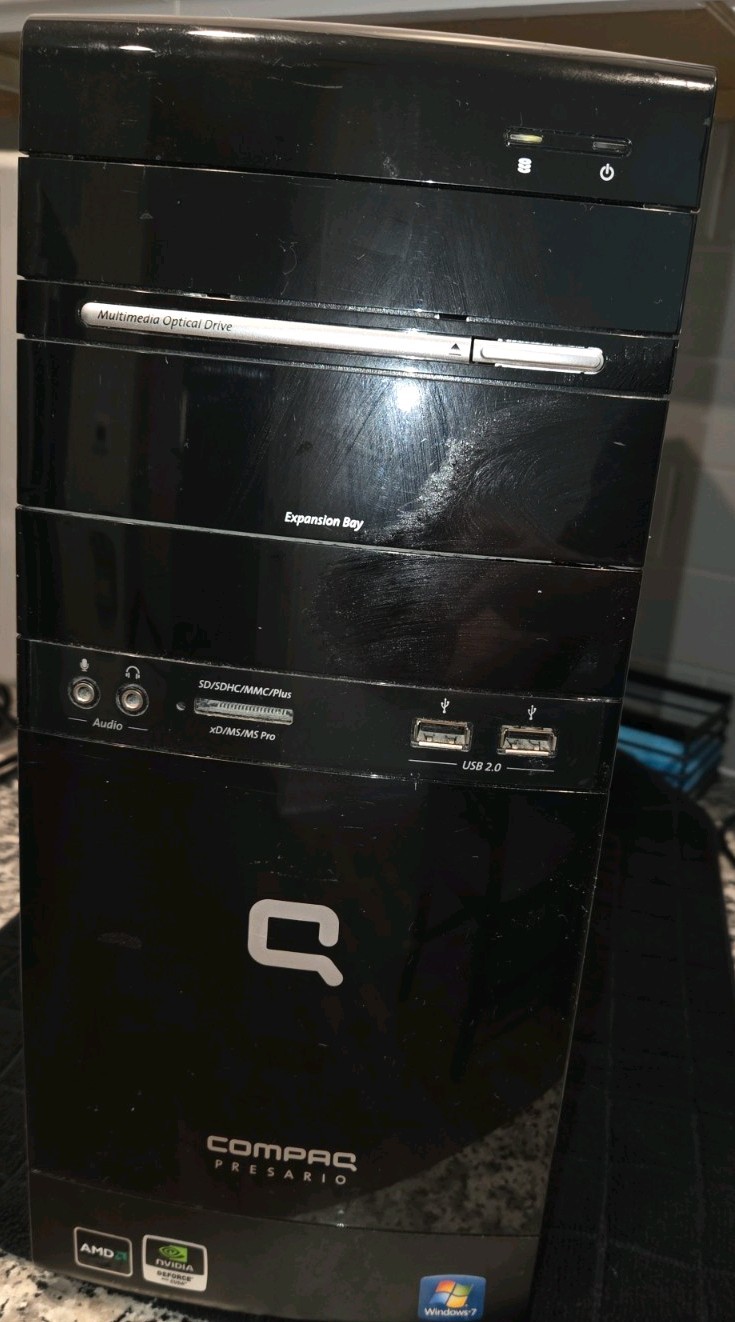 Pre-owned Compaq Presario PC Desktop Tower Model CQ5504F Excellent Condition 