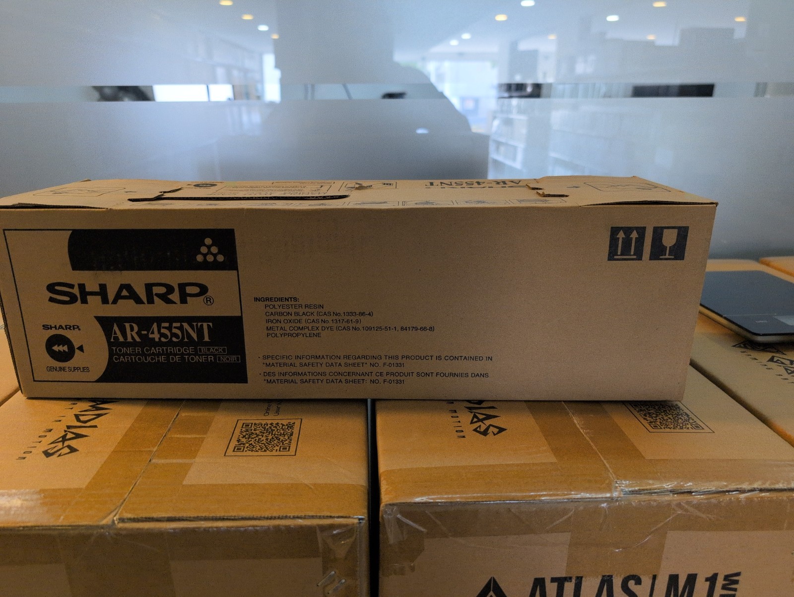 Sharp AR-455NT Black Toner Genuine OEM AR-455N
