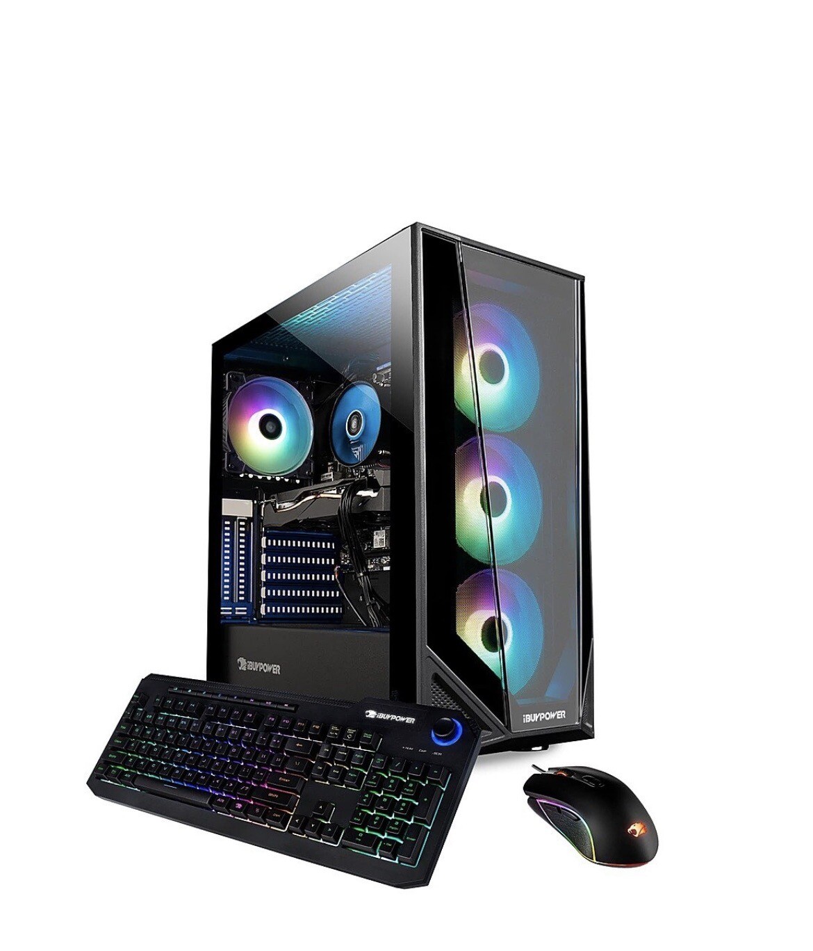 iBuyPower Trace MR (240GB SSD, 1TB HDD, 8GB RAM, Intel Core i5-10400F, NVIDIA...