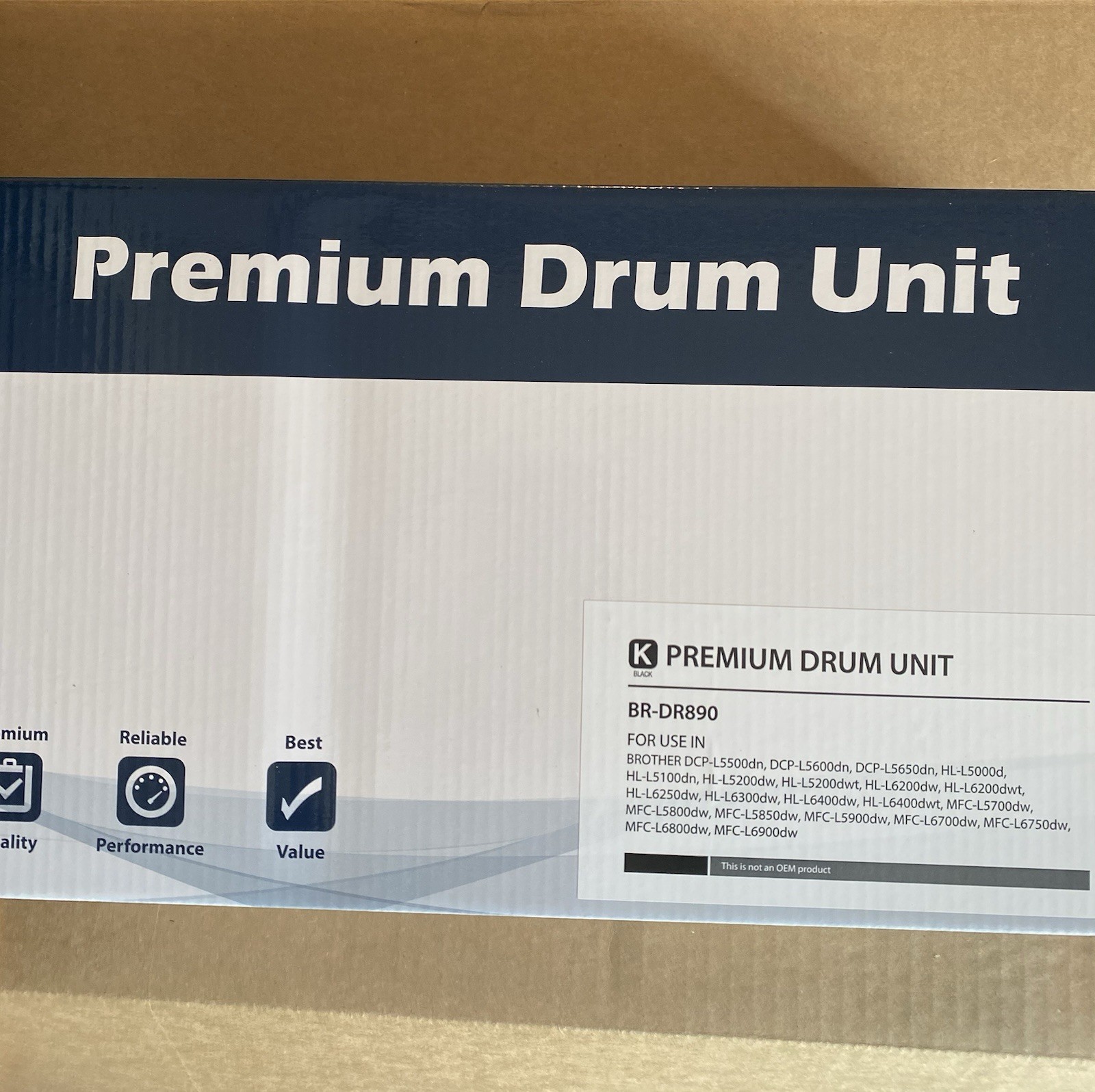 Premium Drum Unit BR-DR890 Replacement for DR 890. Dr820