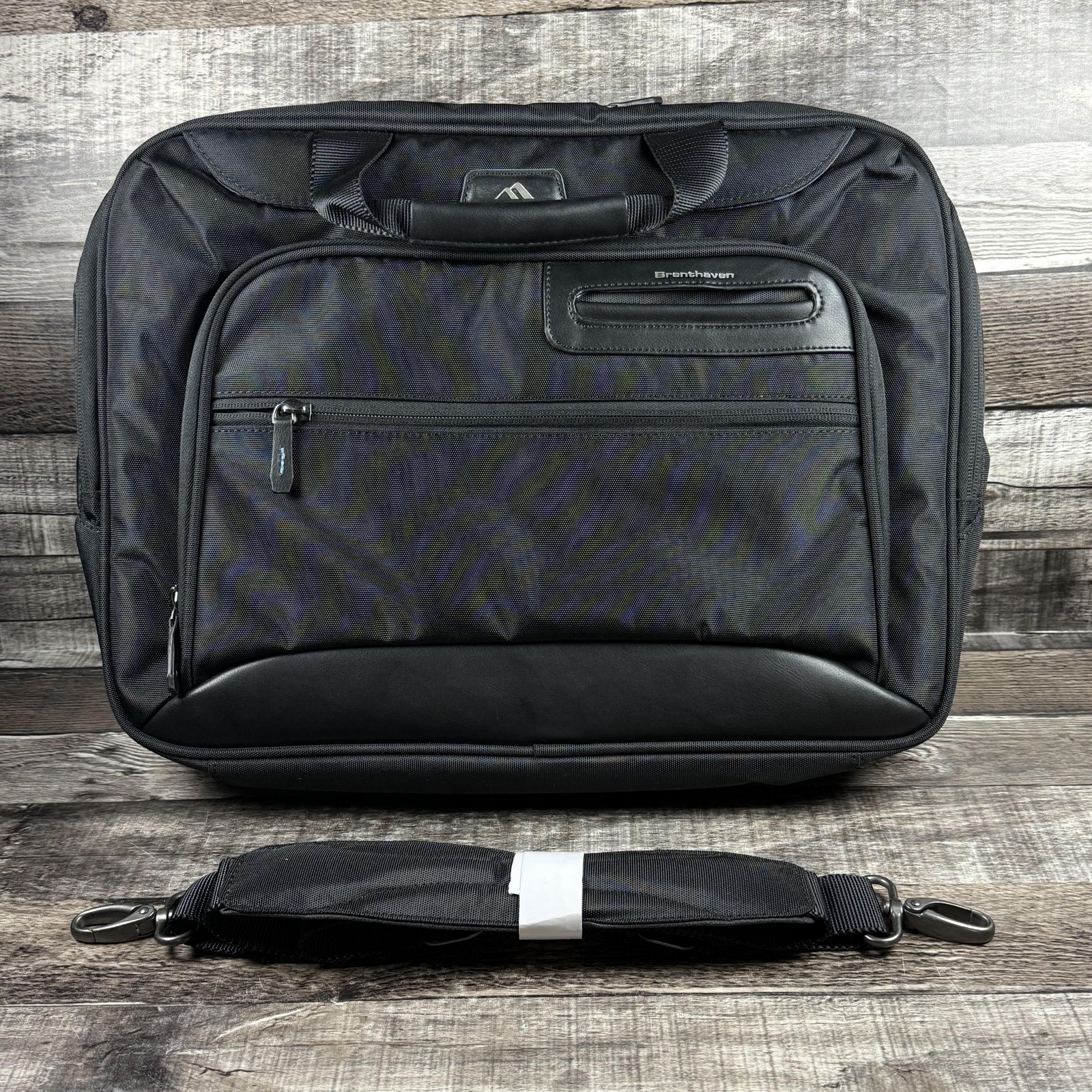 Brenthaven Elliot Business Essentials Laptop Briefcase Black Padded 15 16 In