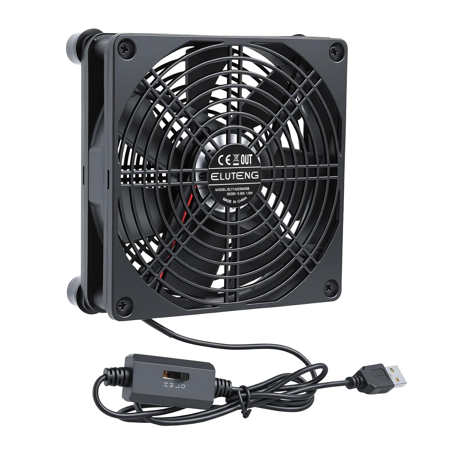 USB Powered Cooling Fan 140Mm
