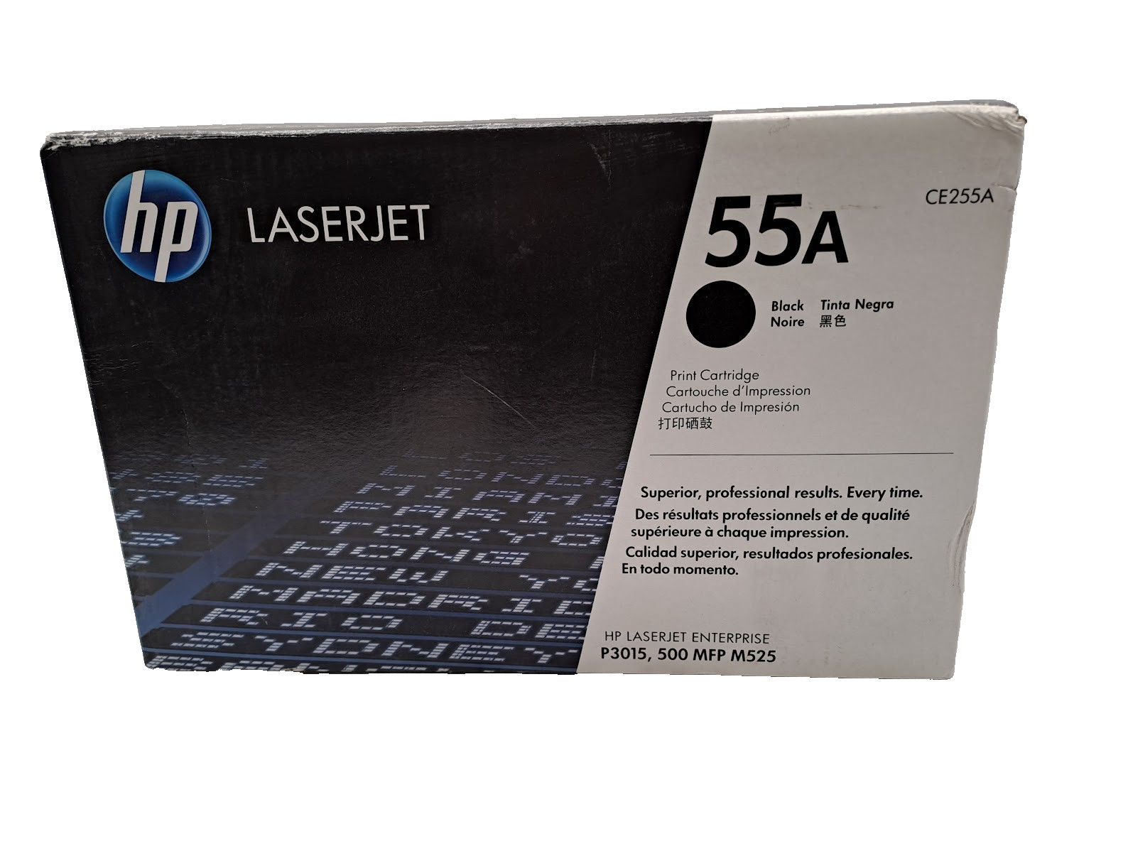 HP 55A Toner Cartridge CE255A Black - Open Box