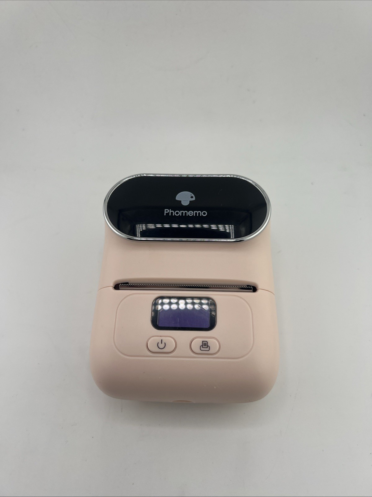 Phomemo M110 Bluetooth Thermal Label Printer Light Pink No Charging Cord