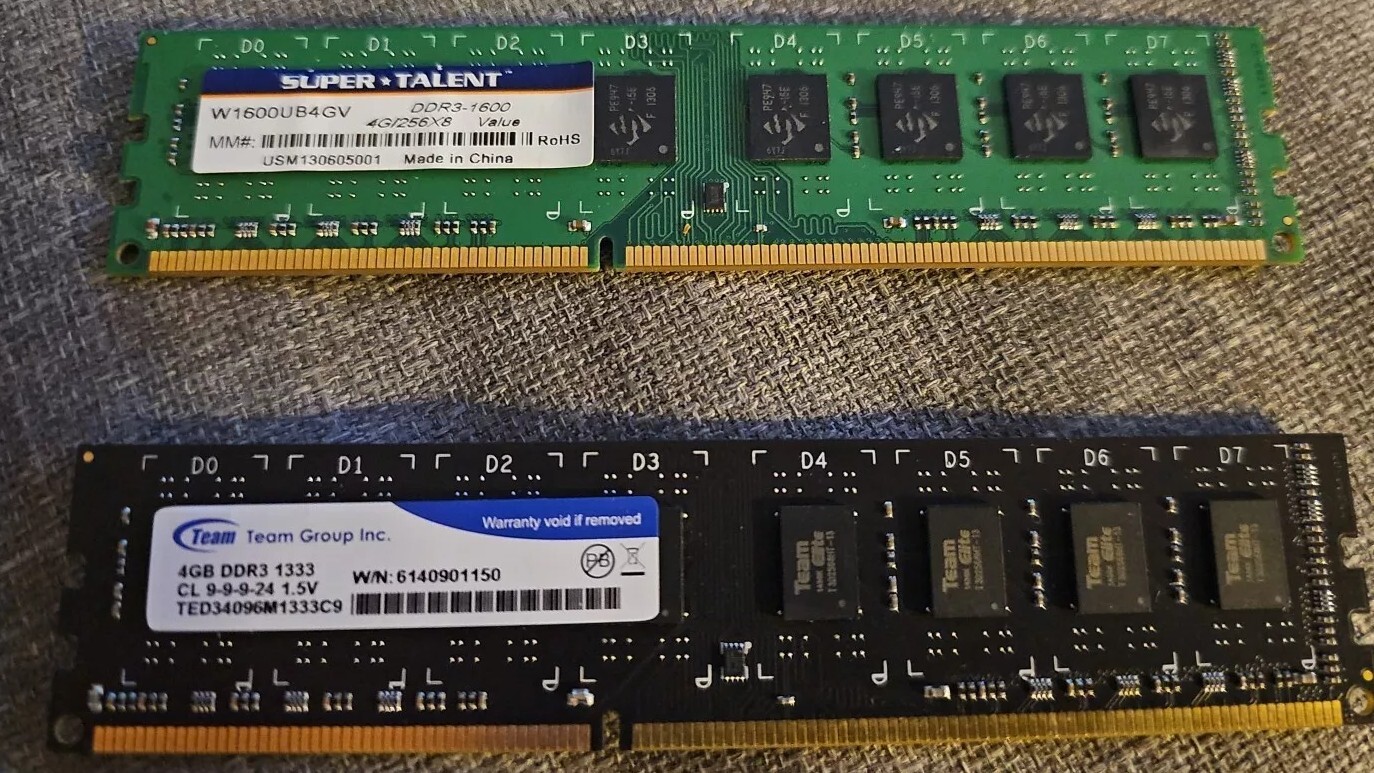 8GB DDR3 RAM Kit, 4GBx2