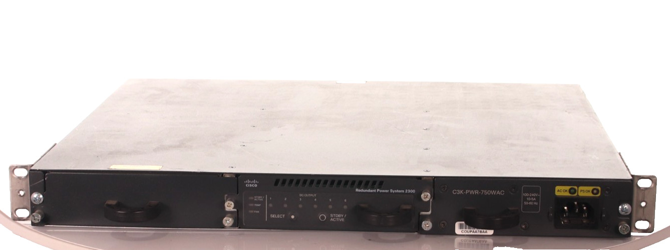 Cisco PWR-RPS2300 V02 Redundant Power System w/ Power Supply Unit
