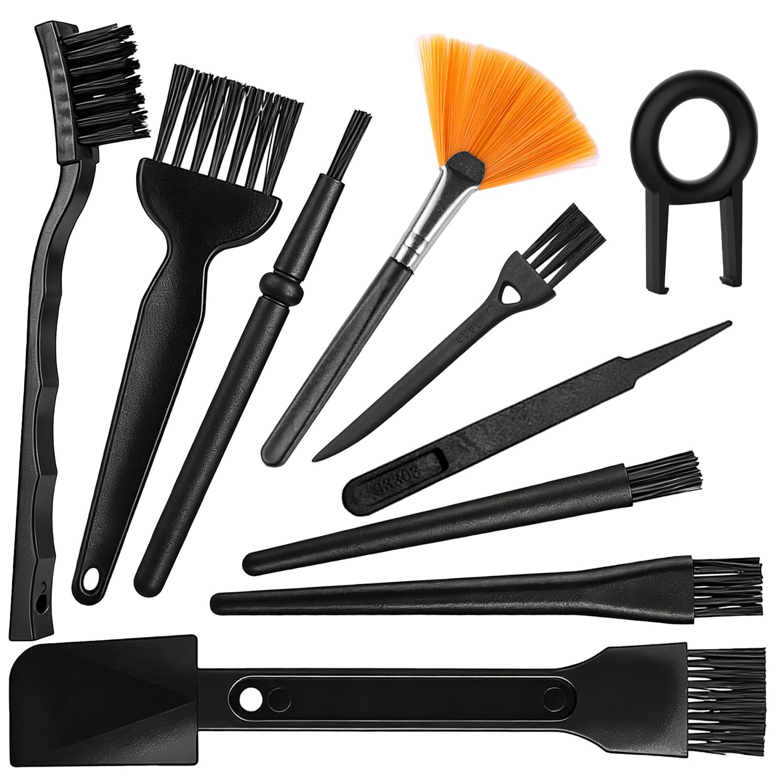 10PCS Anti Static Brush Kit, Small Cleaning Brushes for Keyboard PCB Motherbo...