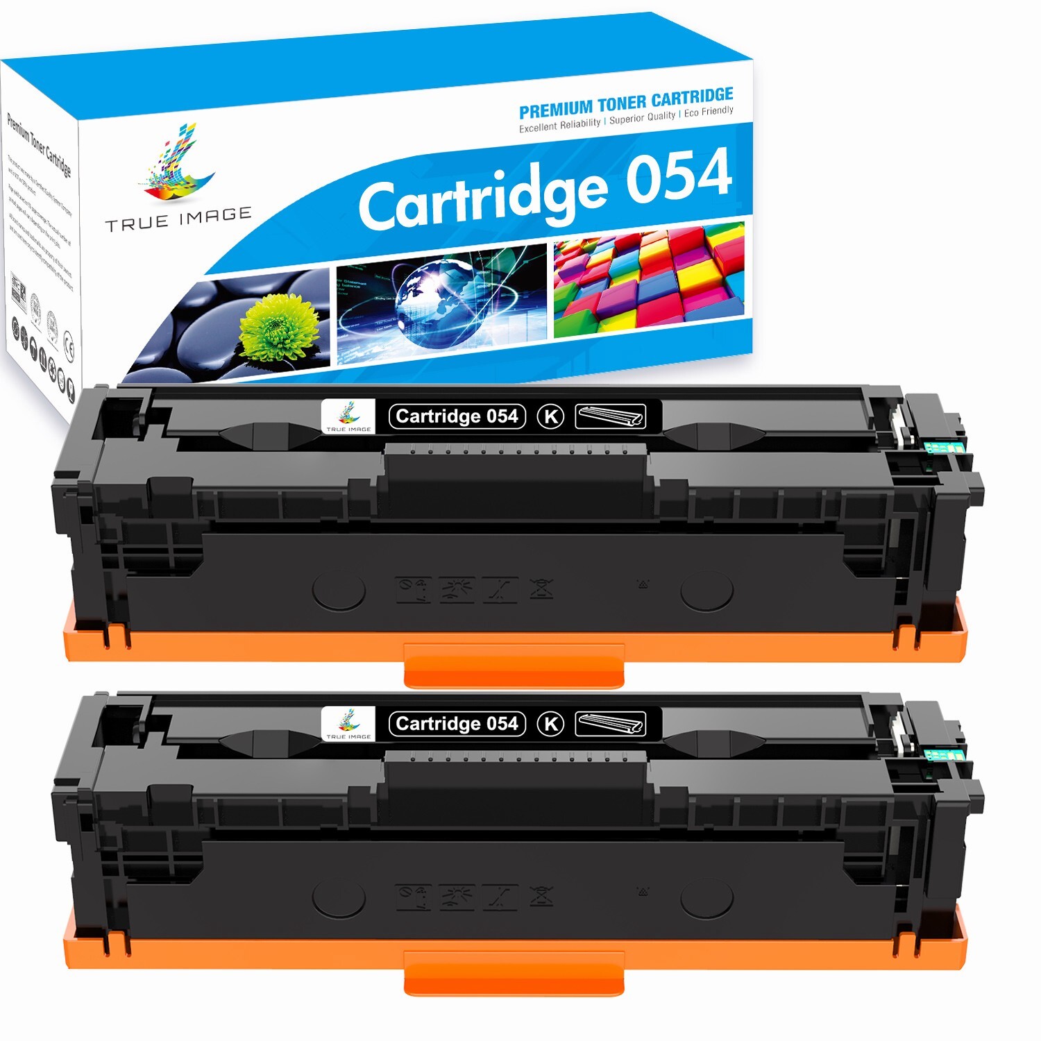 2 PK CRG-054 Toner for Canon 054 ImageCLASS MF644cdw MF642cdw LBP-622cdw LBP620