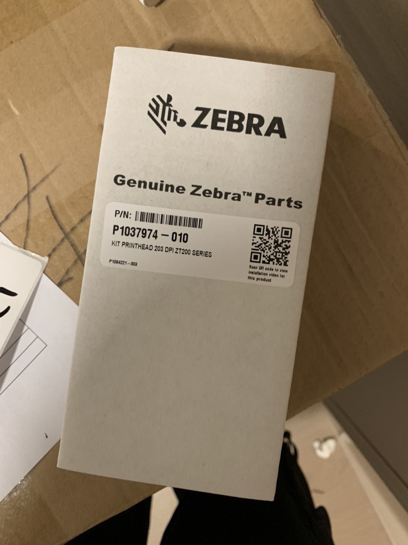 Genuine 203dpi Printhead for Zebra ZT200 ZT210 ZT220 ZT230 Printer P1037974-010