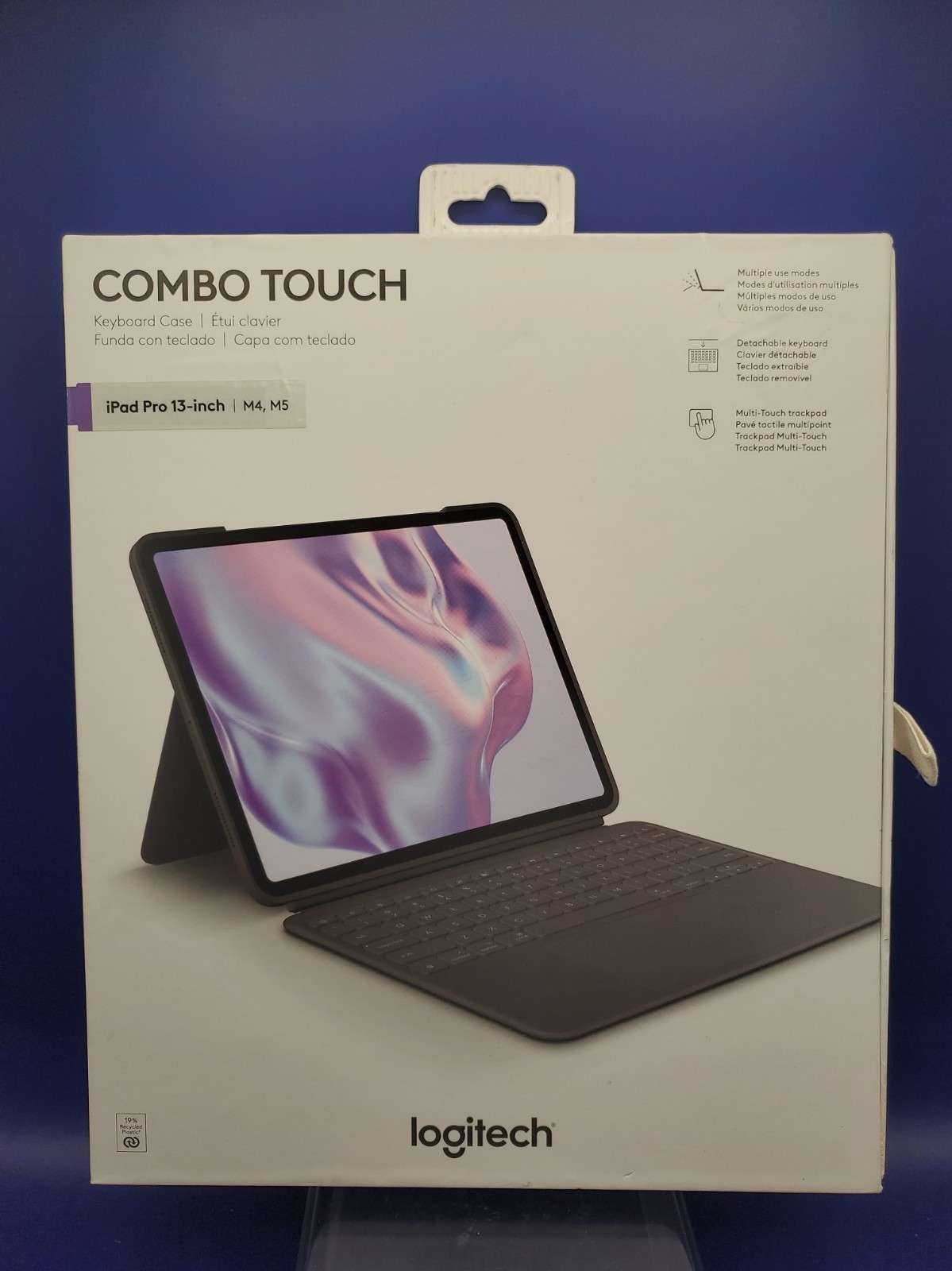 Logitech Combo Touch Keyboard Case 920-014142 Wireless For iPad Pro 13" M4 & M5