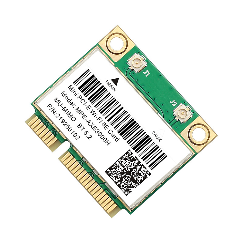 MPE-AXE3000H Mini PCIE WiFi 6E 802.11ax WiFi Bluetooth Network Card forPC AX3000