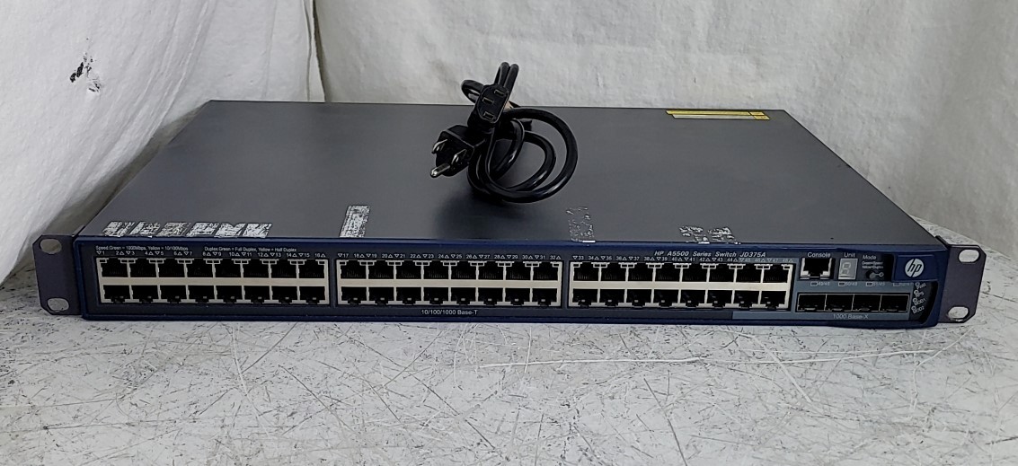 HP A5500 Series JD375A Network Switch 48-Port PoE