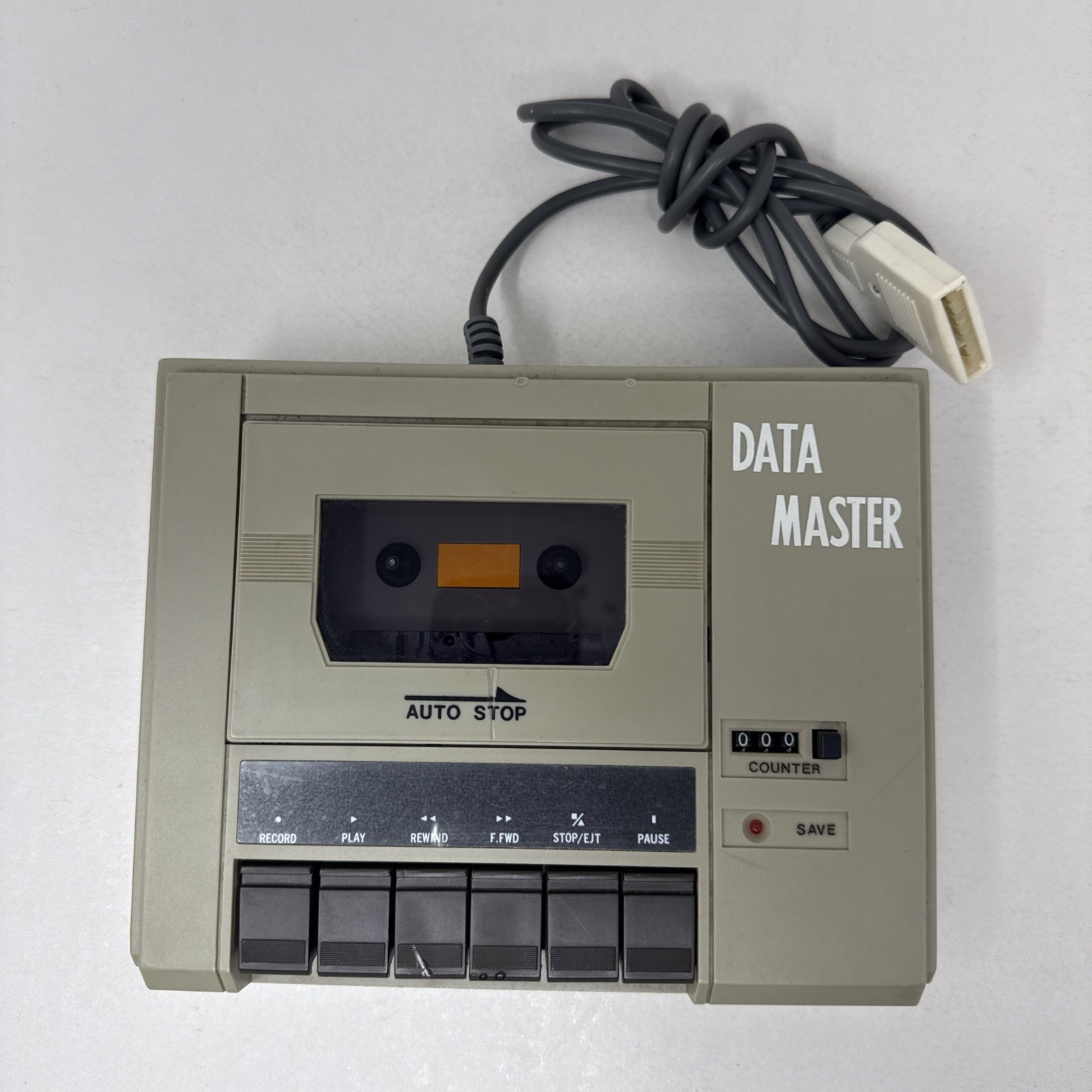 Data Master Computer Cassette Commodore VIC-20 VIC-64 Data-Master Untested