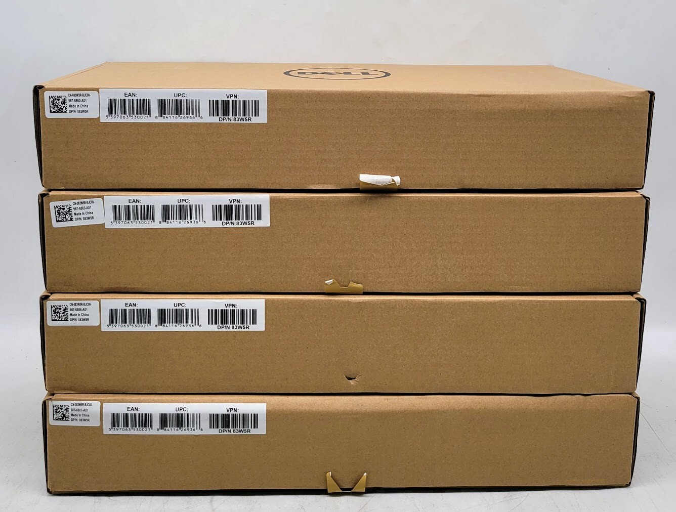 LOT OF 4 Dell CN-083W5R-BJC00-8CK-2926-A01 Monitor Mount Wyse Thin Client