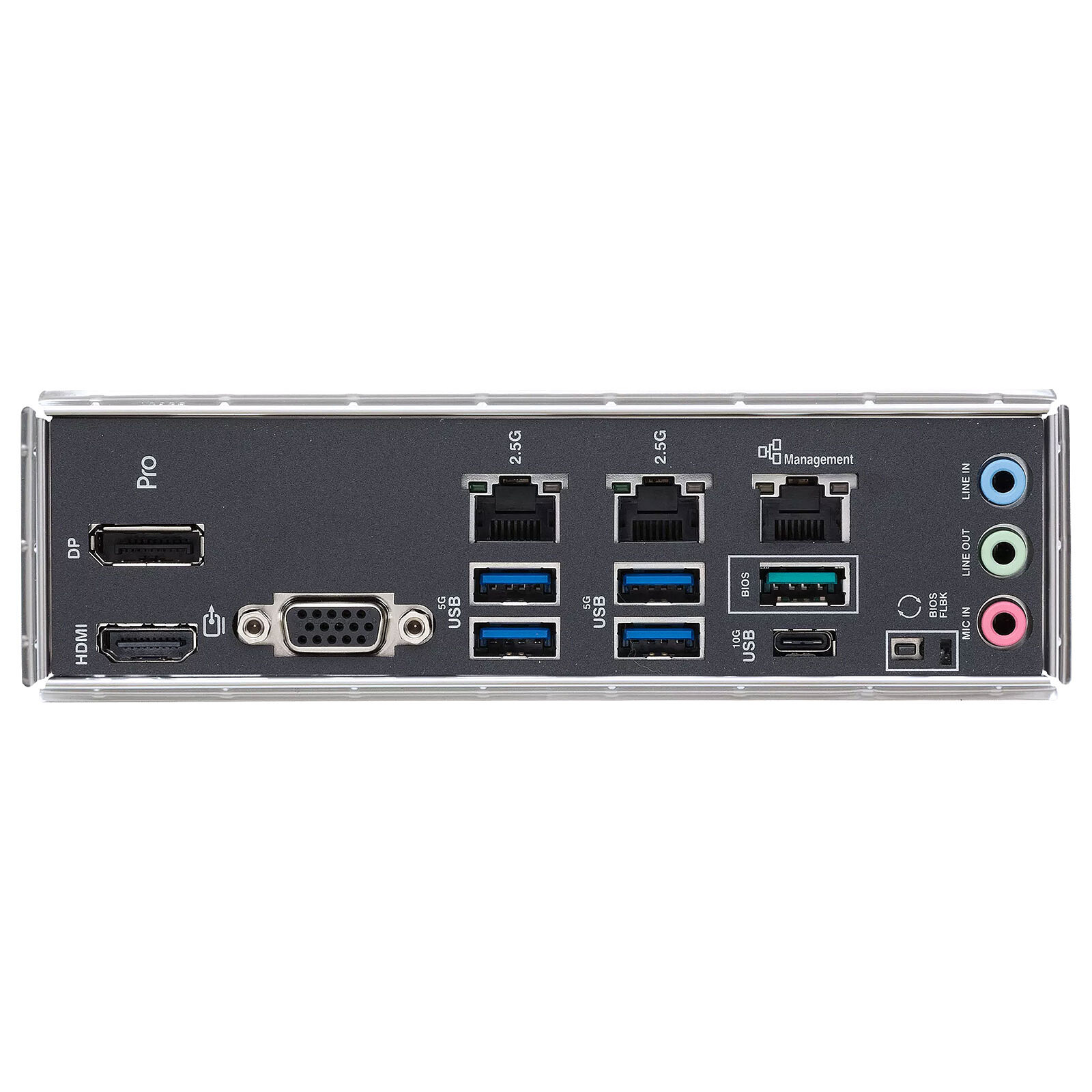 NEW FOR ASUS PRO WS W680M-ACE SE Ｍotherboard I/O Shield Backplate