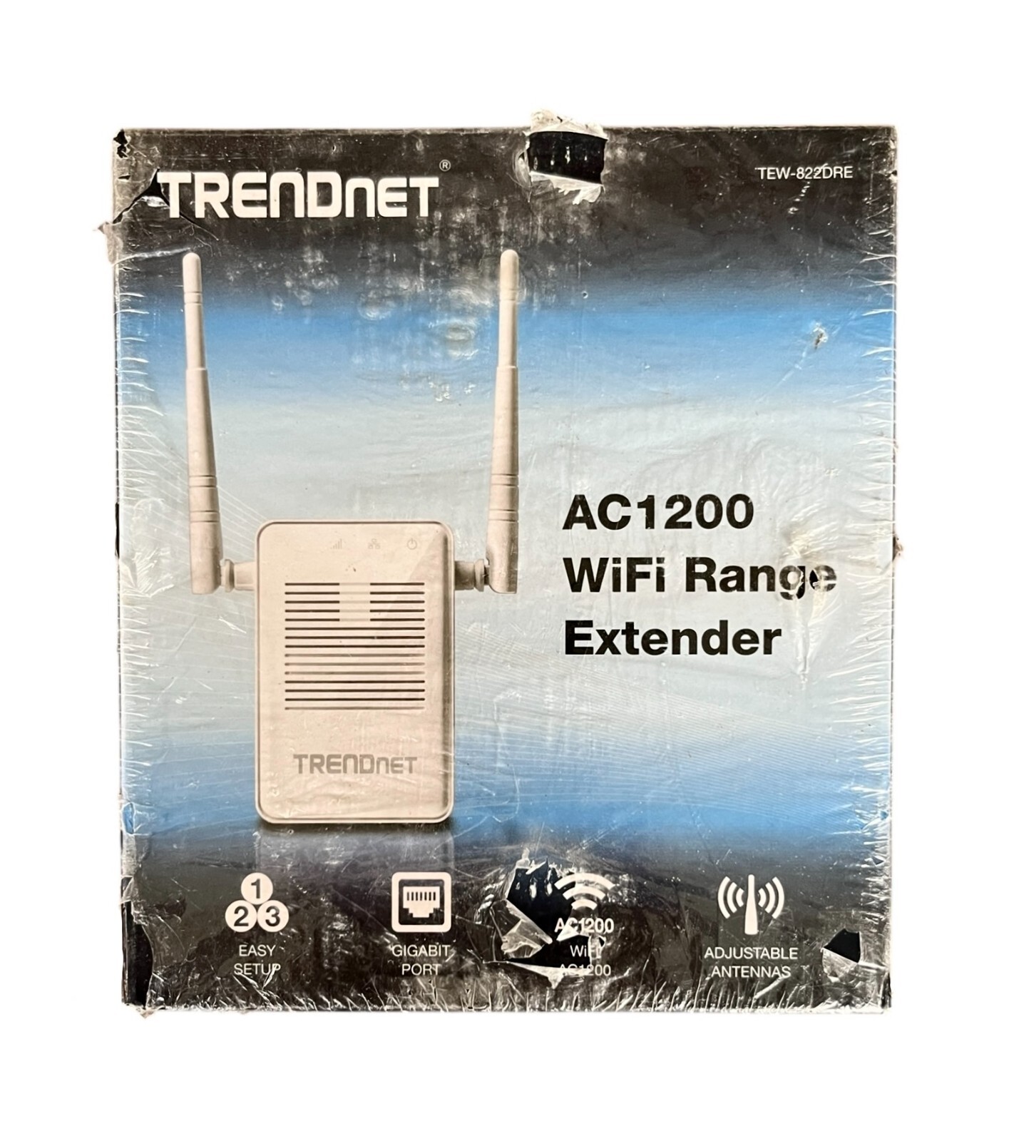 TRENDnet AC1200 WiFi Range Extender, P/N: TEW-822DRE